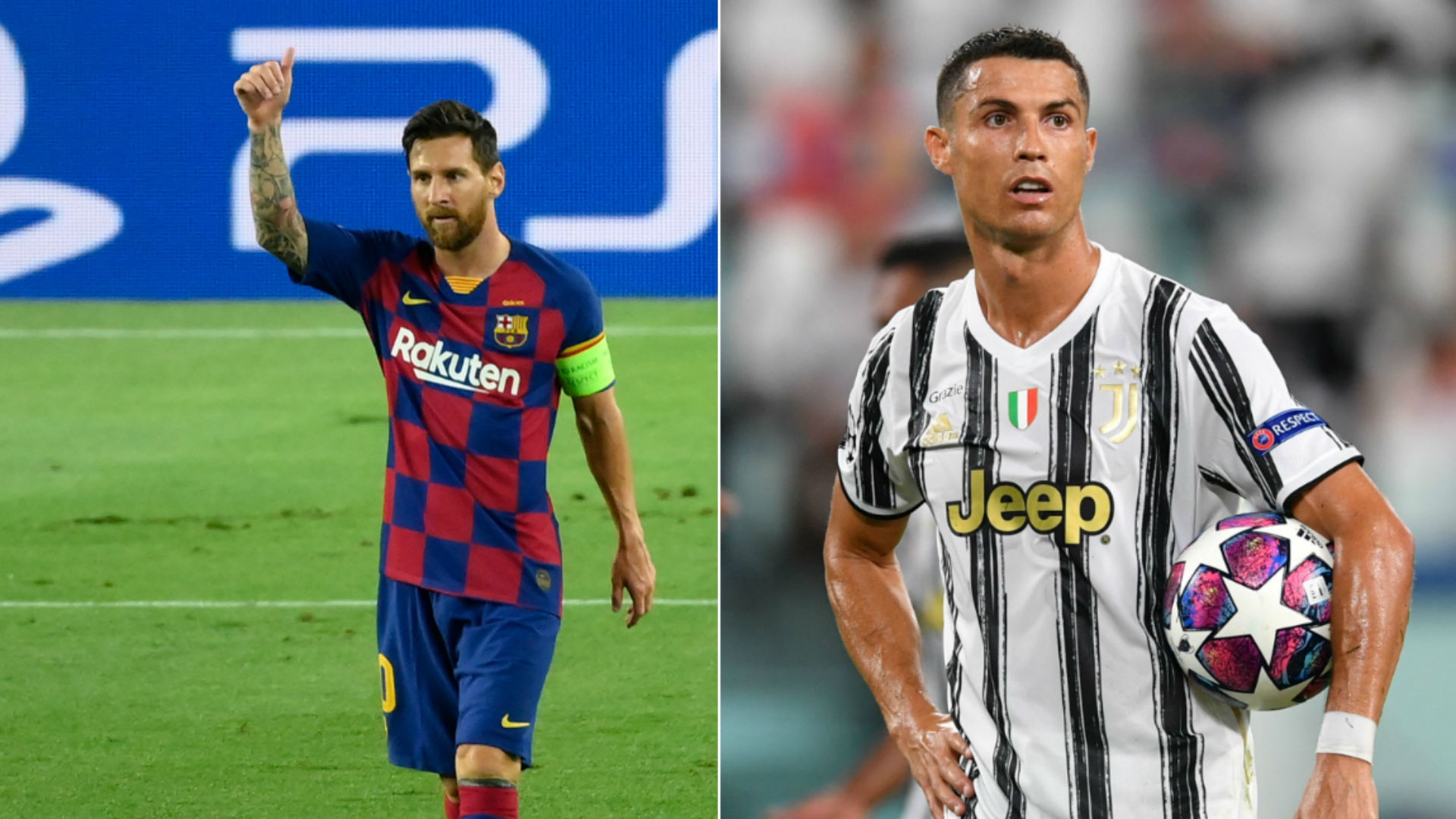 Superstars Lionel Messi and Cristiano Ronaldo will renew their rivalry in the group stage of the Champions League.