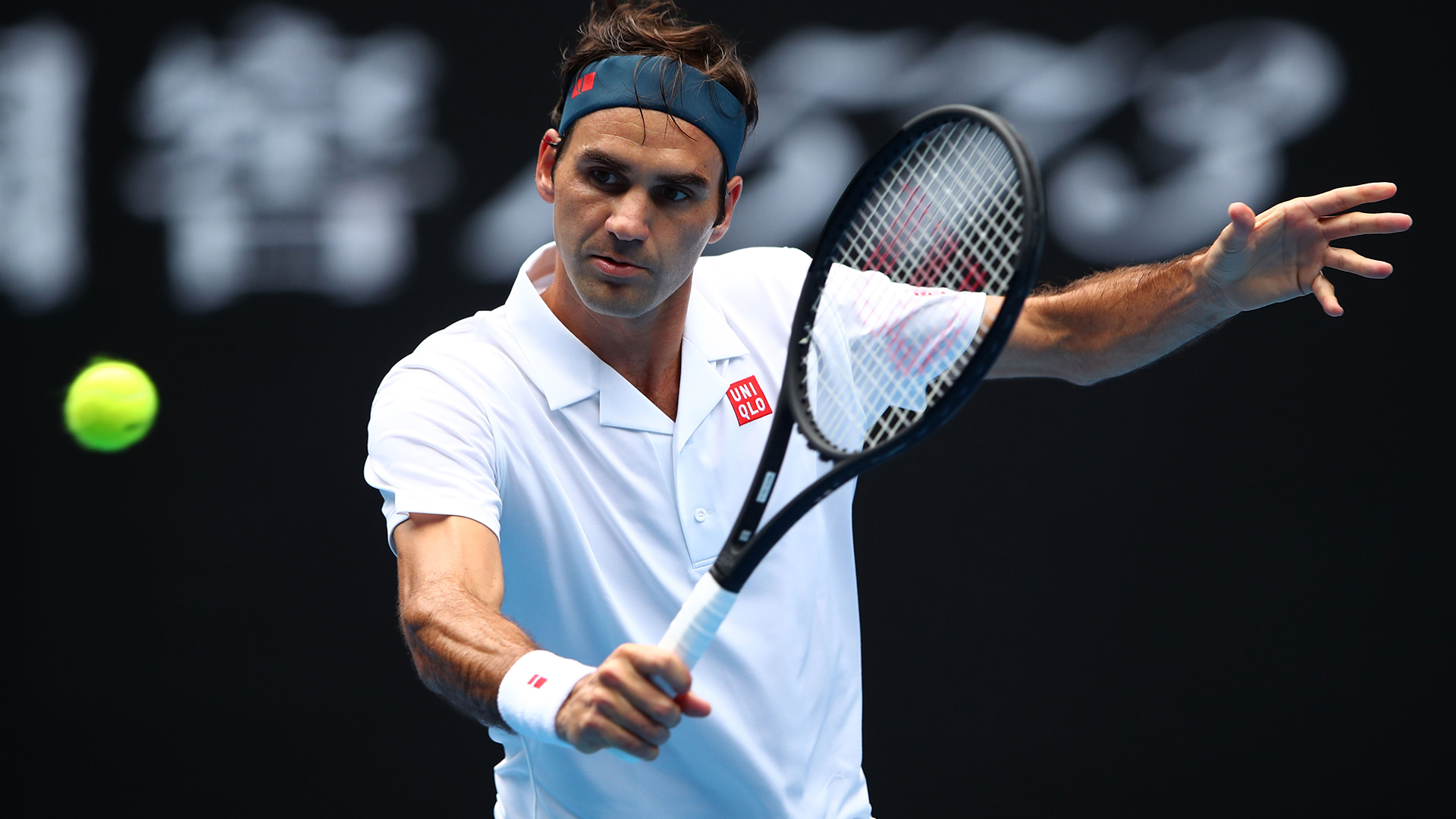Roger Federer overcame Dan Evans to move into the Australian Open third round.