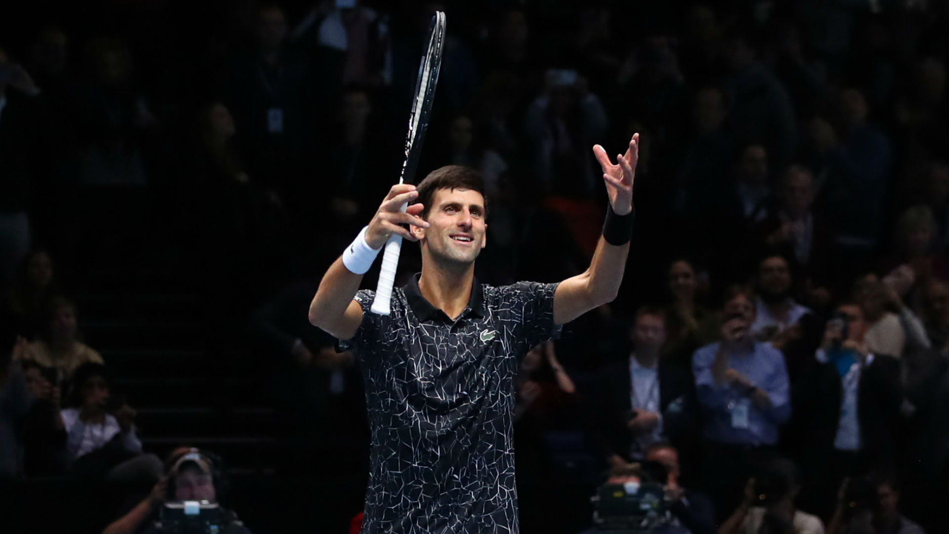 Novak Djokovic's place in the last four of the ATP Finals had already been confirmed and he defeated Marin Cilic 7-6 (9-7) 6-2 on Friday.