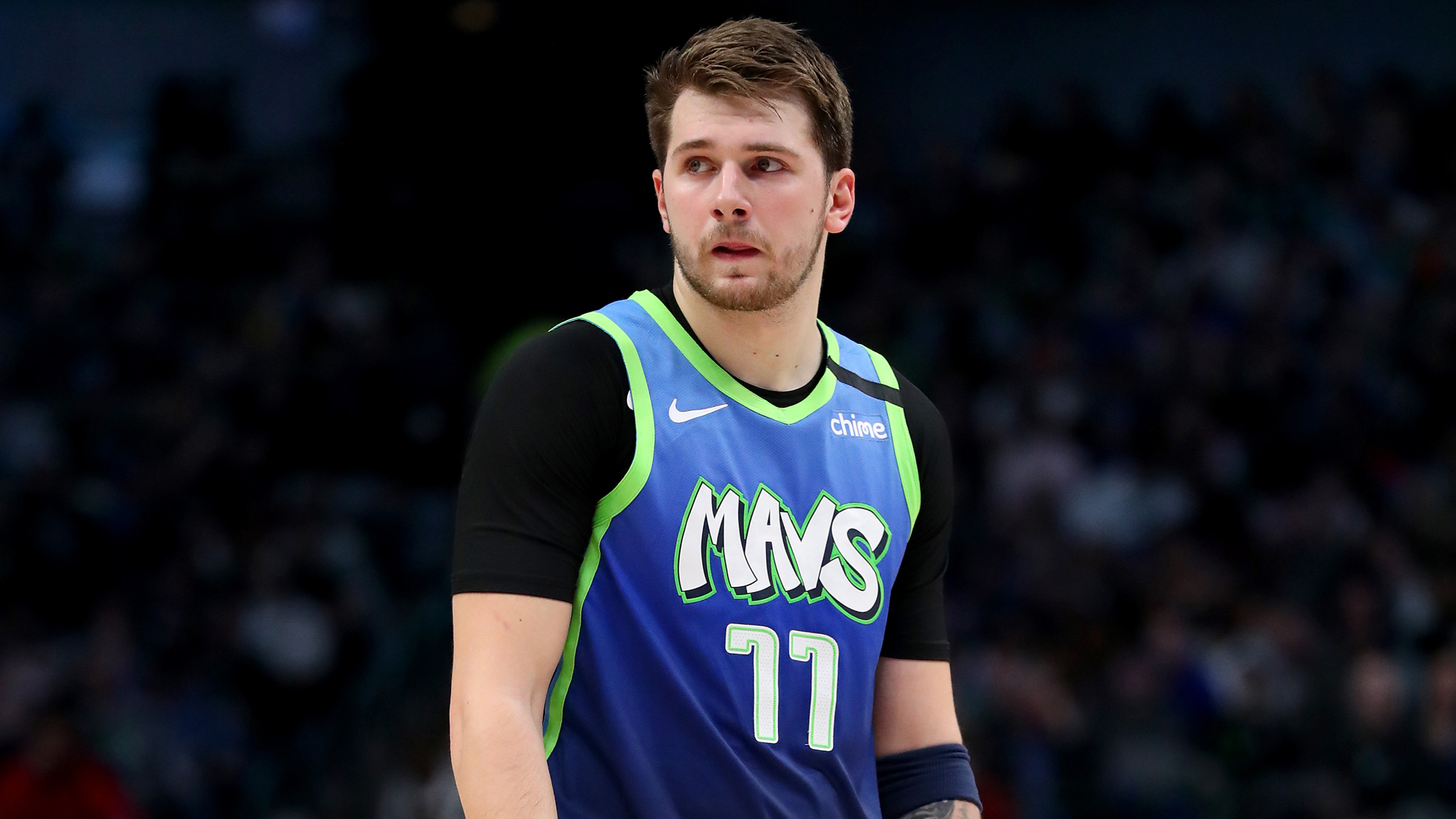 Luka Doncic scored 29 points and collected 11 rebounds to help the Dallas Mavericks beat the Oklahoma City Thunder on Monday.