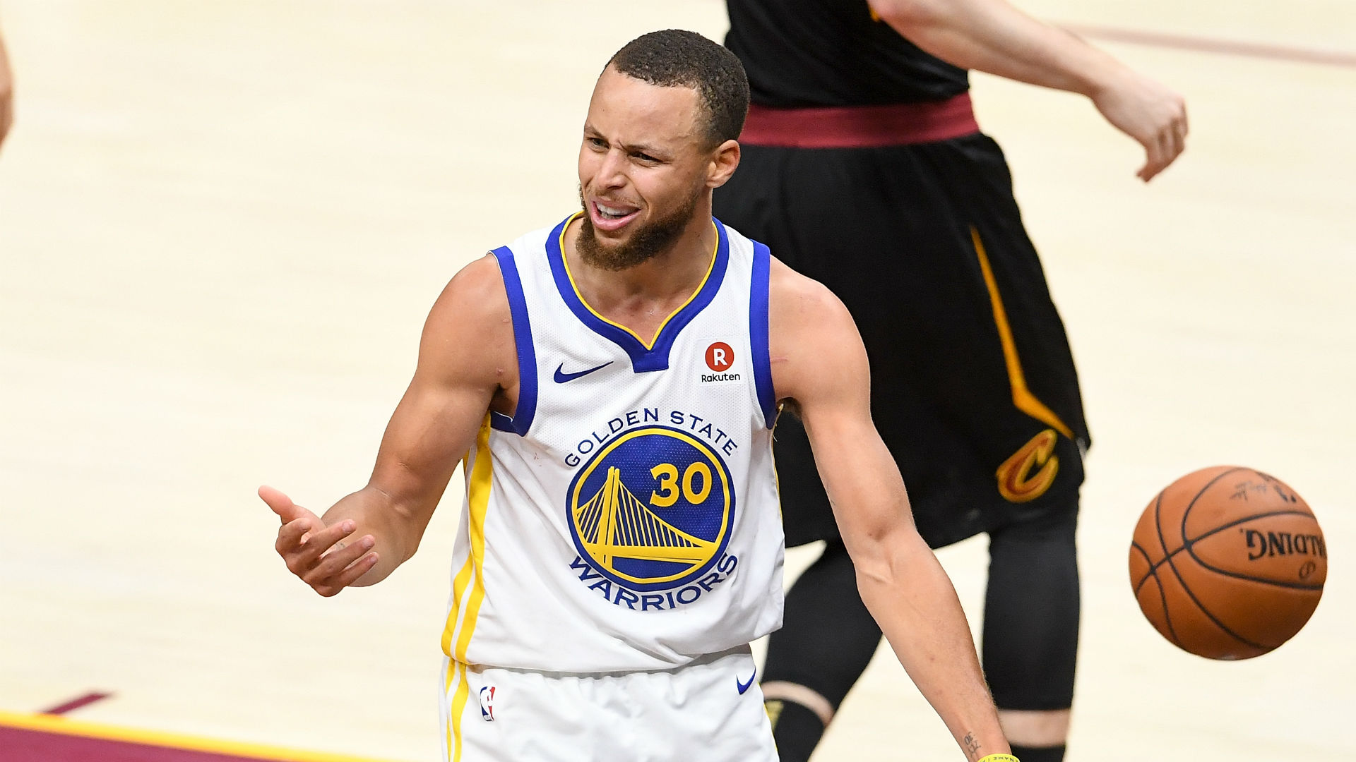 Stephen Curry asserted the moon landing was faked while appearing on Vince Carter and Kent Bazemore's "Winging It" podcast on Monday.