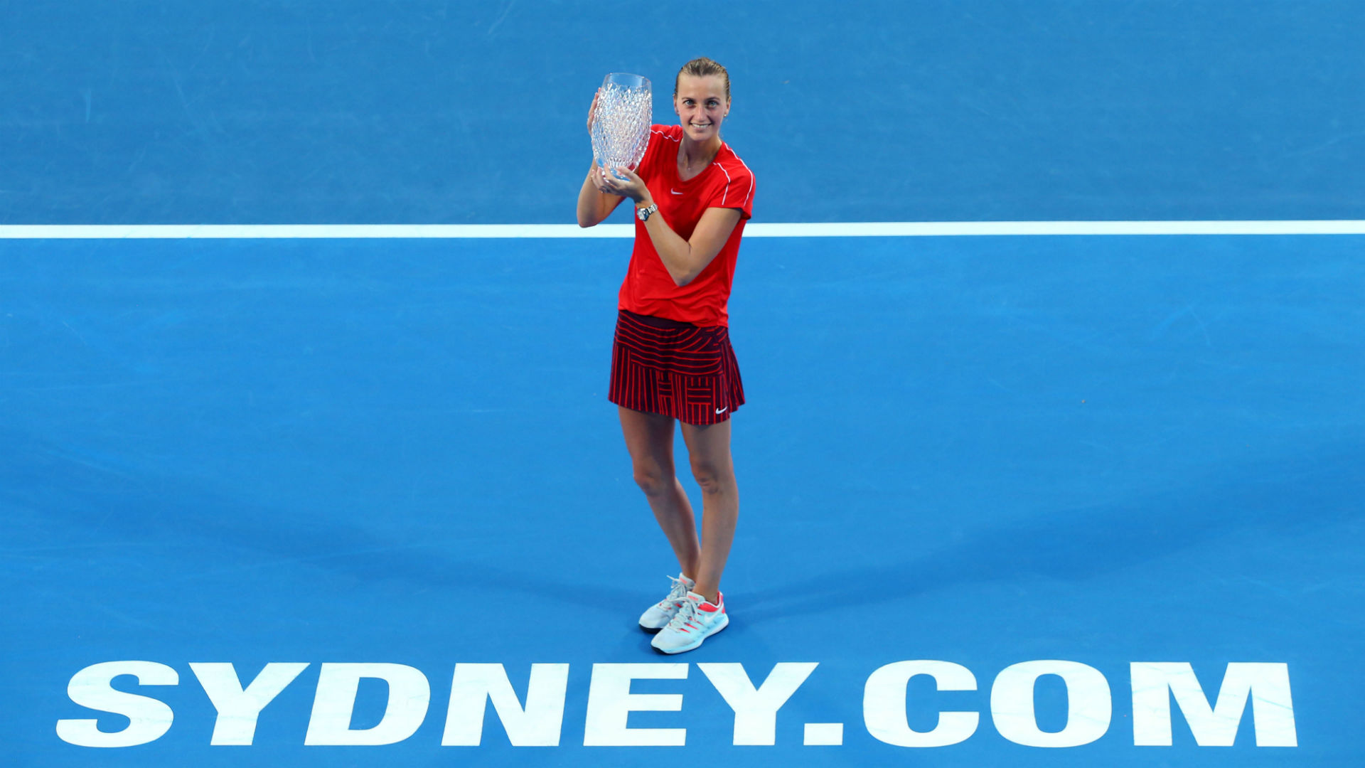 Ashleigh Barty was unable to claim a first WTA Tour title on home soil as she went down to Petra Kvitova in the Sydney International final.