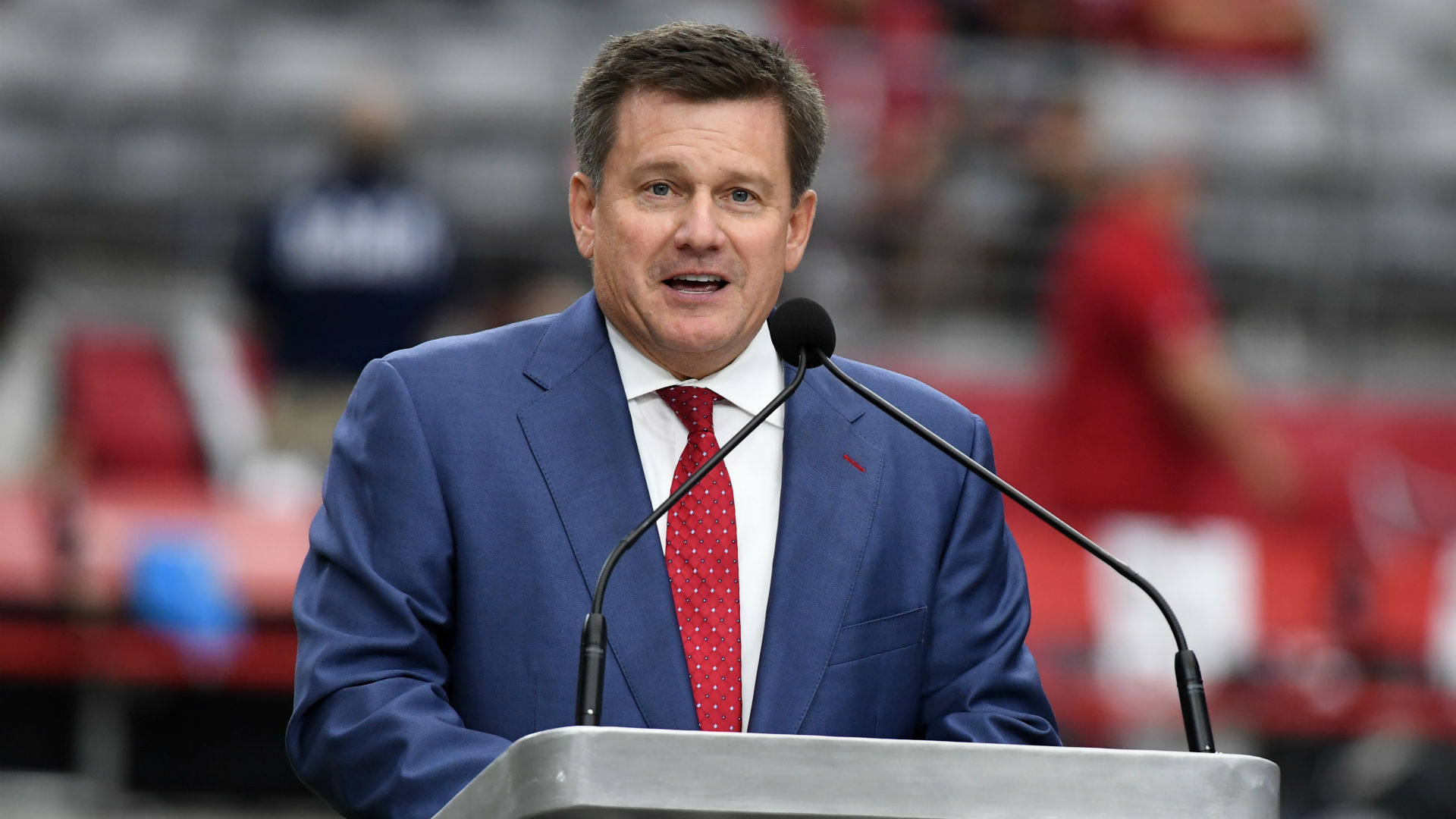Michael Bidwill encouraged everyone to continue practicing important measures against COVID-19 after the Cardinals owner left hospital.