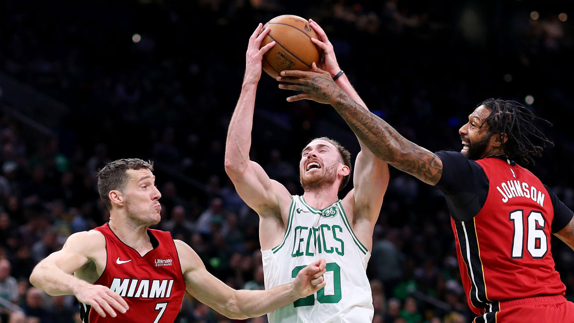 Gordon Hayward had 25 points against the Miami Heat, earning plaudits from Kyrie Irving and Al Horford.