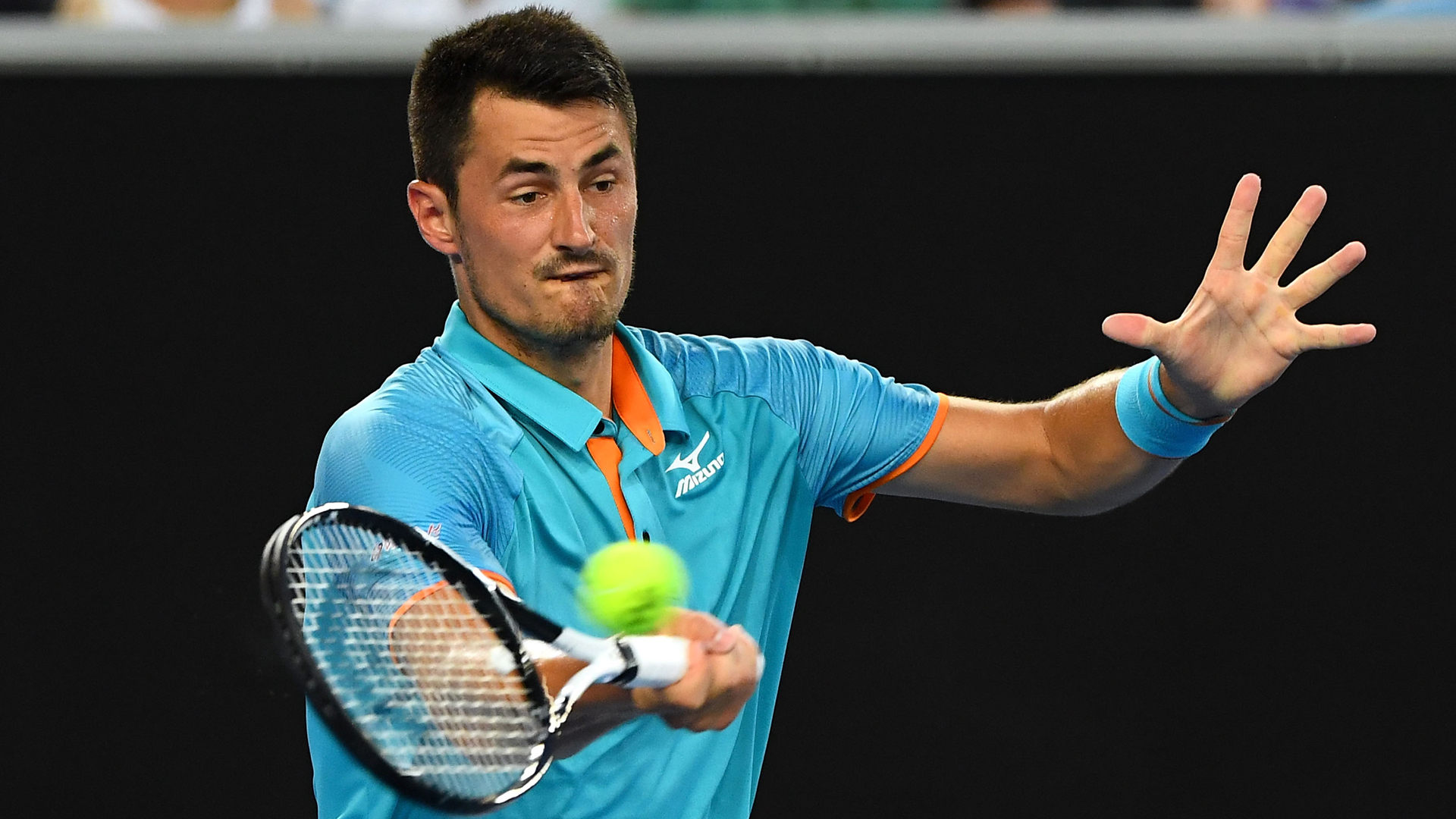 There were contrasting fortunes for Bernard Tomic and Tennys Sandgren at the New York Open.