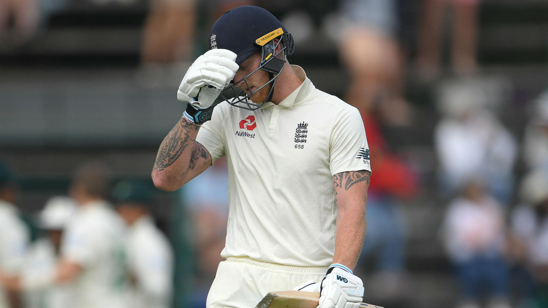 After being heard to use some choice language towards a fan in the crowd, England all-rounder Ben Stokes has apologised.