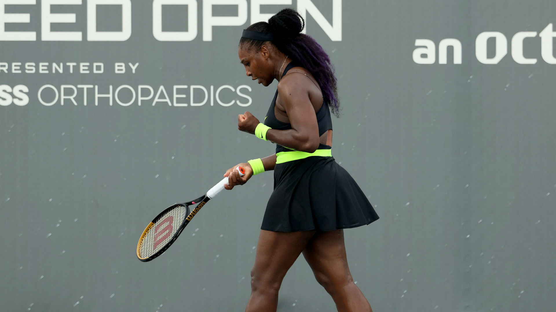 Serena Williams welcomed a tight battle against her sister Venus with the US Open fast approaching.