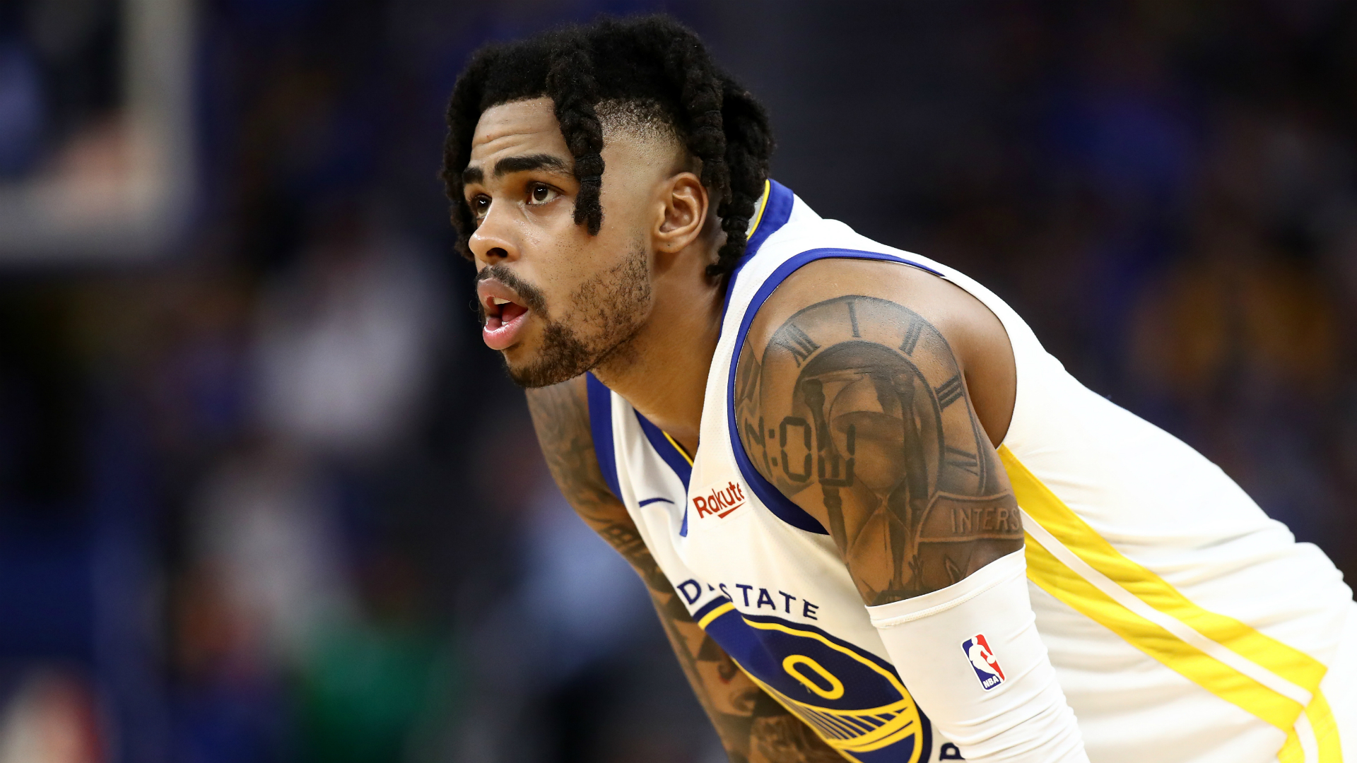 The Golden State Warriors confirmed the sprain on Saturday, with D'Angelo Russell to be re-evaluated in a fortnight.