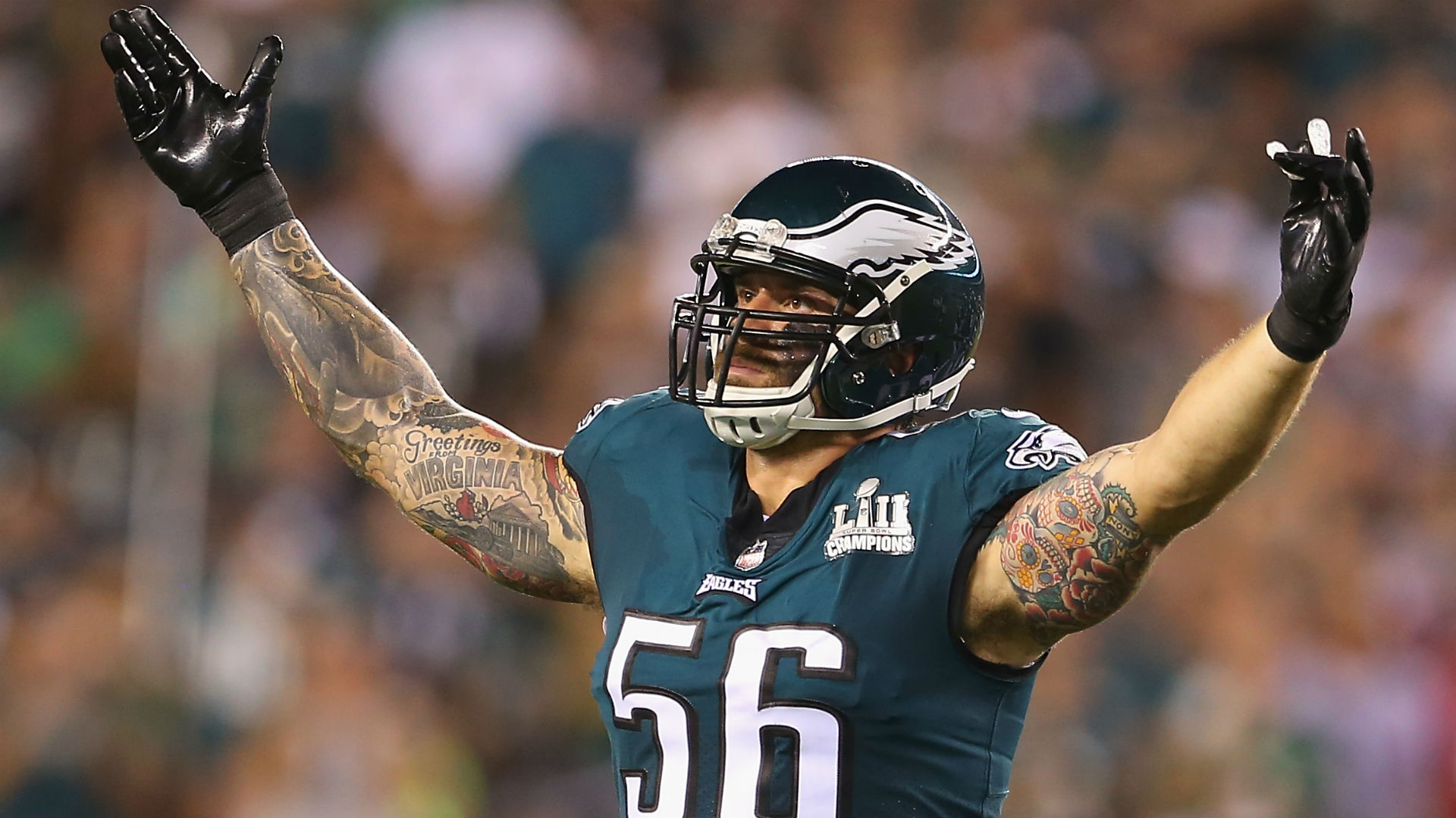 After 11 seasons in the NFL, the Philadelphia Eagles' Chris Long retired.