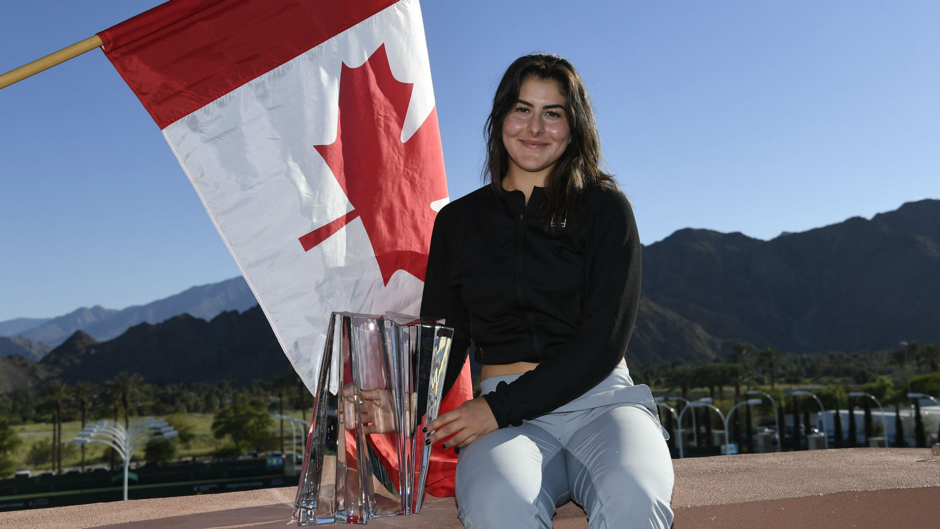 Andre Labelle says the "driven" Bianca Andreescu can go from strength to strength after making history at Indian Wells.
