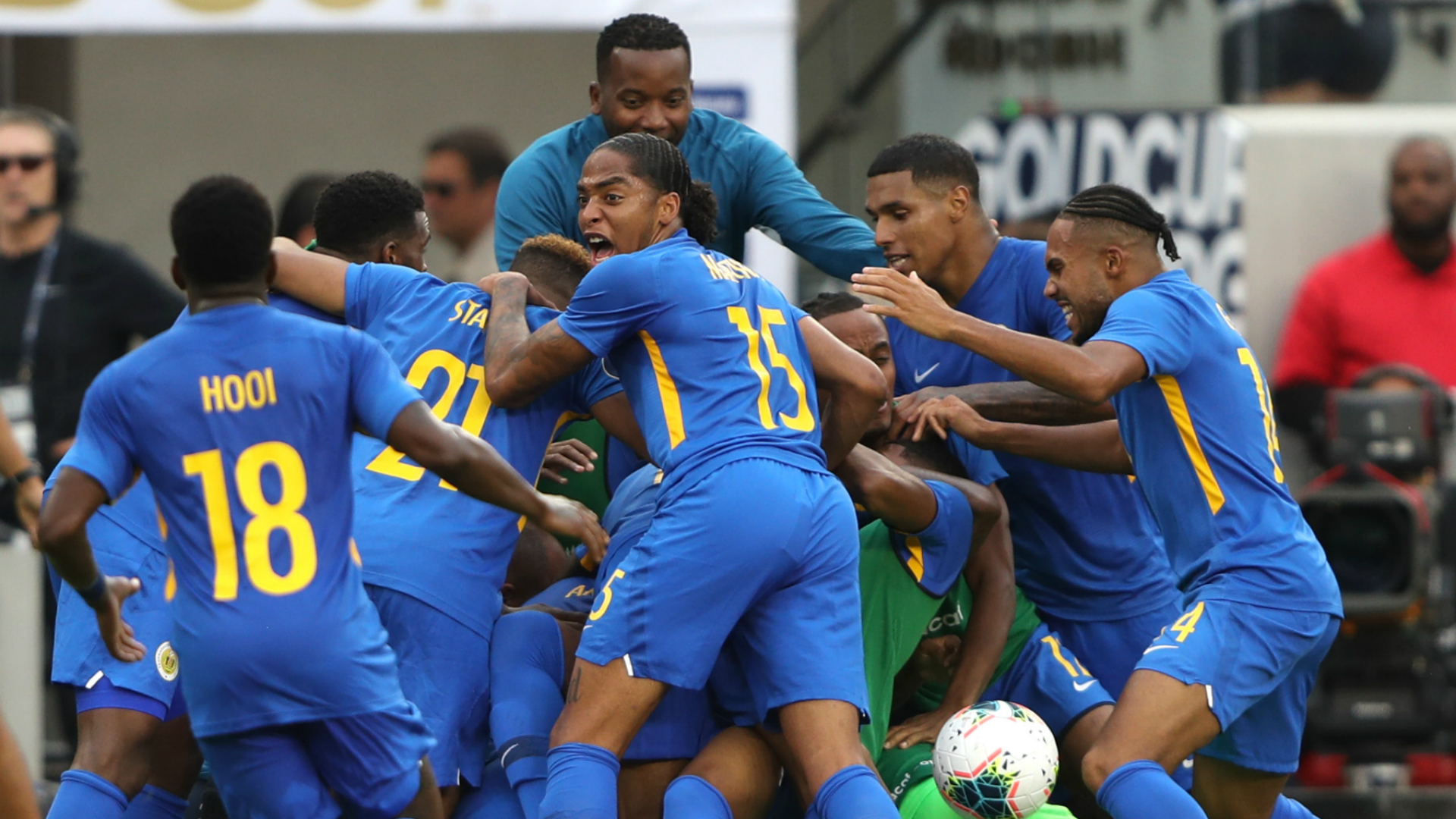 Take a look at the most important goal in Curacao's CONCACAF Gold Cup history and one of the very best at this year's competition.