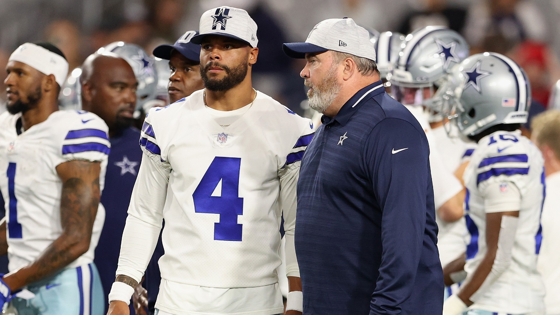 Dallas Cowboys head coach Mike McCarthy does not believe Dak Prescott needs to play in the preseason to be ready for Week 1.