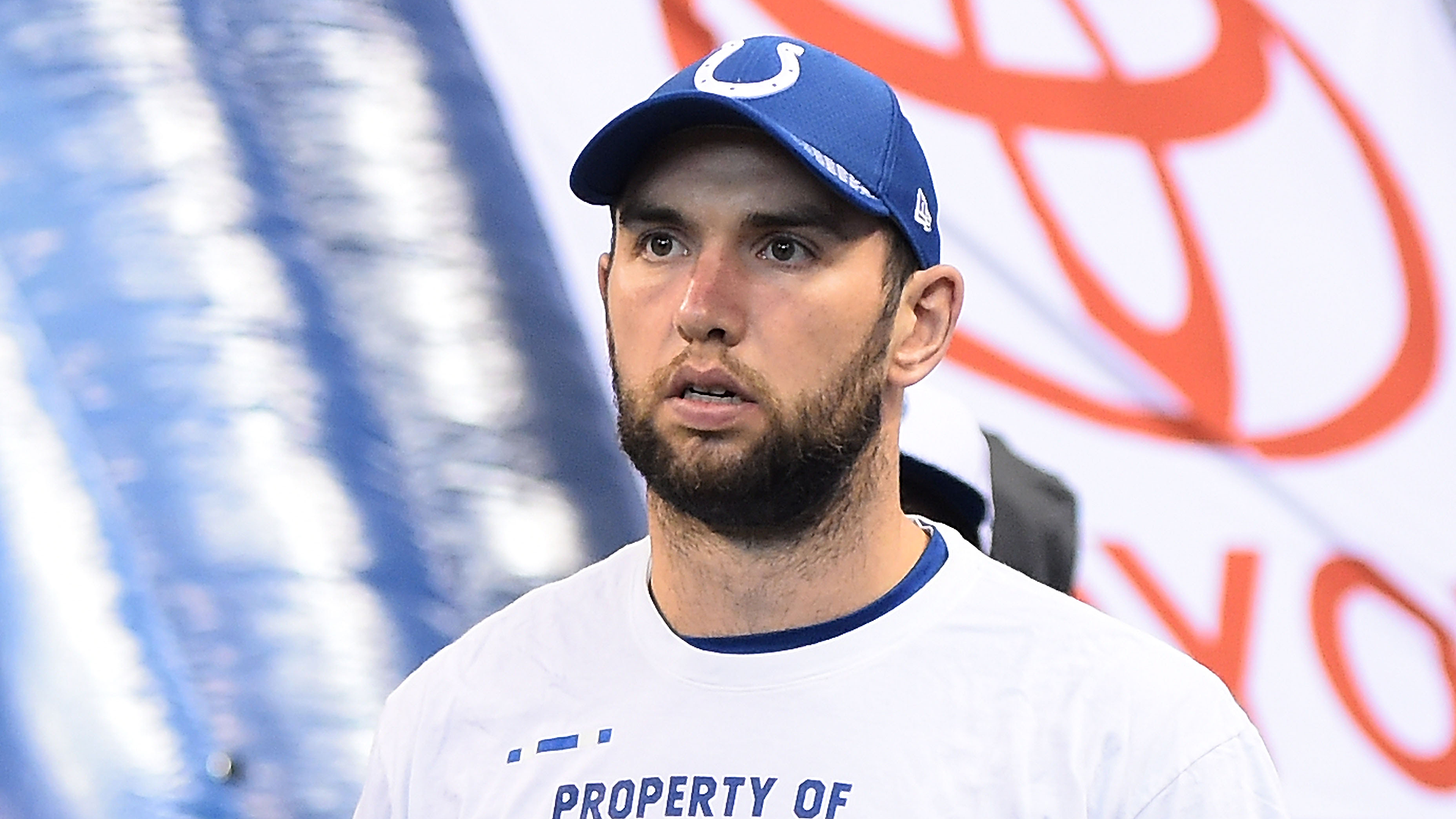 The Colts are still waiting on their Pro Bowl quarterback while the Lakers may have lost a player before the season even started.