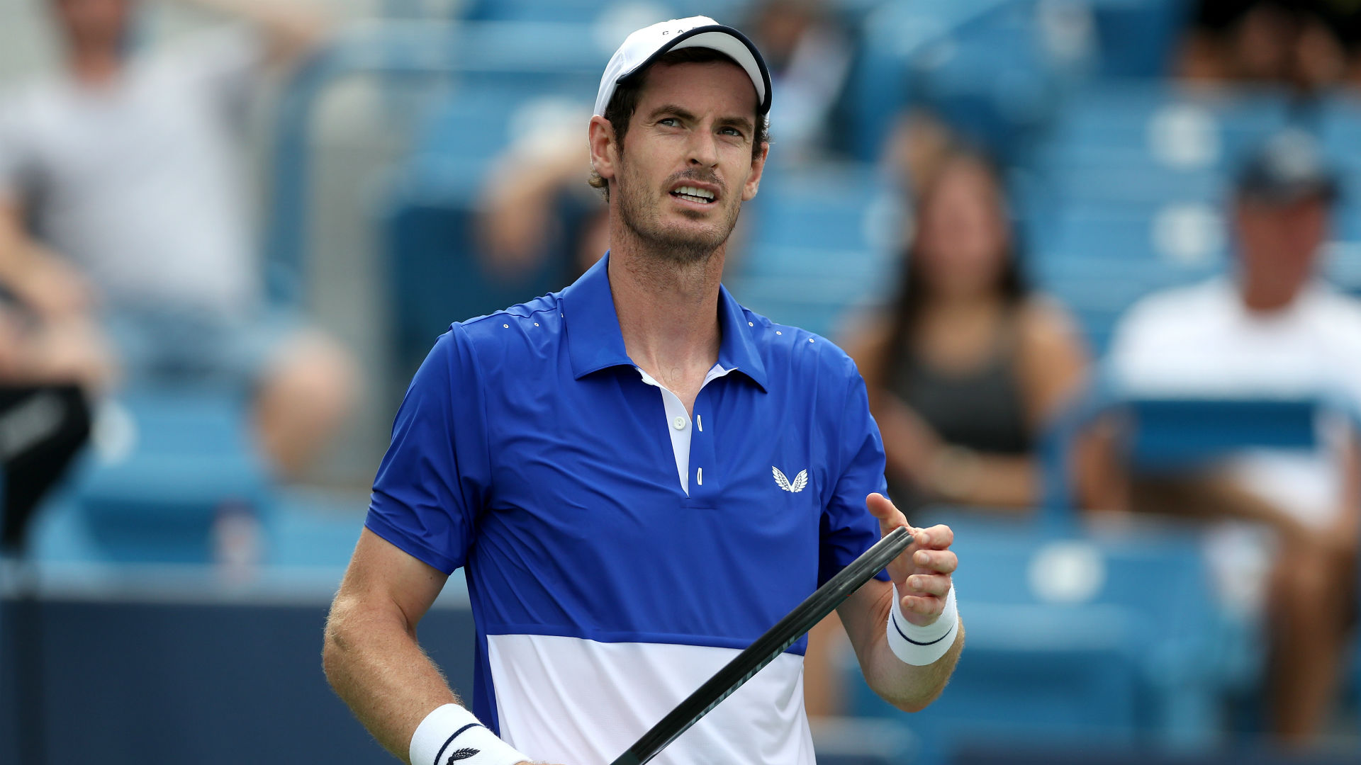 As Andy Murray prepares to face Tennys Sandgren in the opening round, Tomas Berdych overcame Andreas Seppi on Sunday.