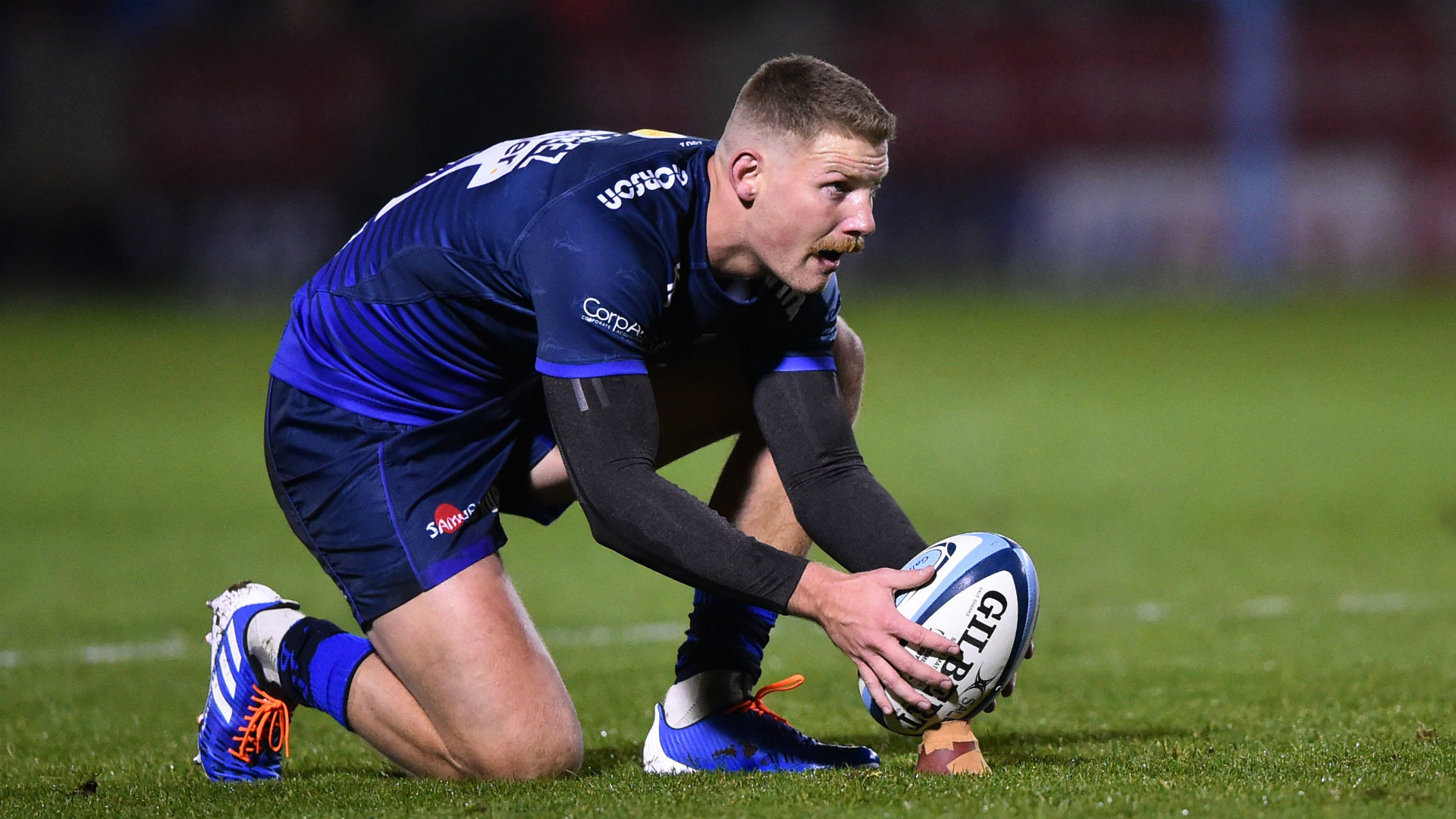 Rob du Preez kicked 17 points while his brother Dan scored Sale Sharks' only try in a hard-fought 28-18 Premiership victory over Wasps.