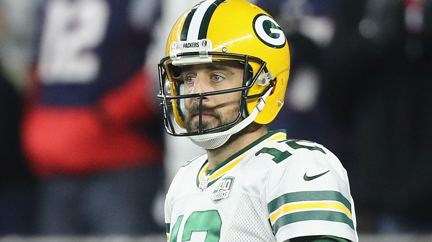 Green Bay Packers star Aaron Rodgers is still working out the team's new offense.