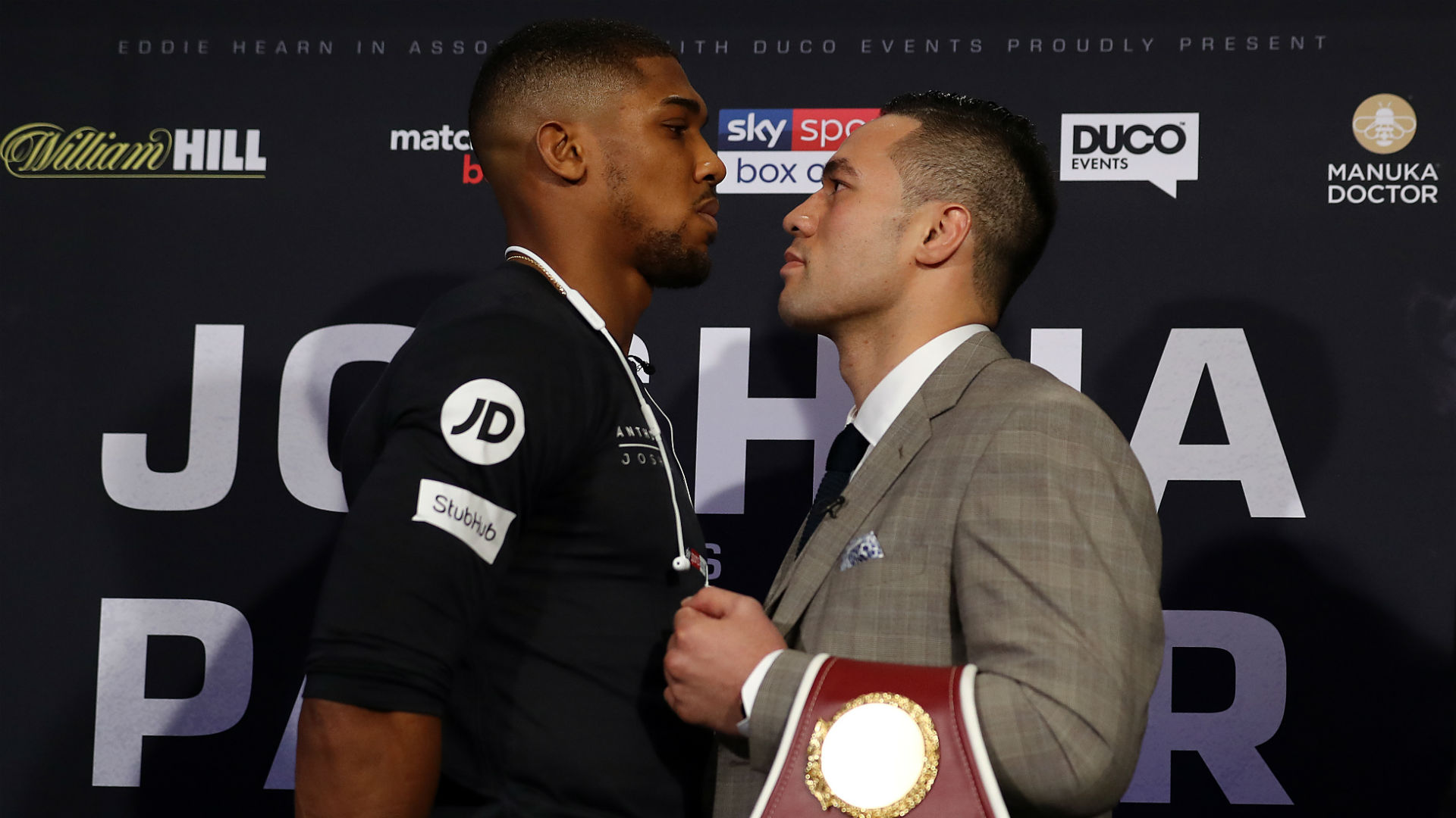 Anthony Joshua may be unbeaten but previous issues against Dillian Whyte and Wladimir Klitschko should give Joseph Parker belief.