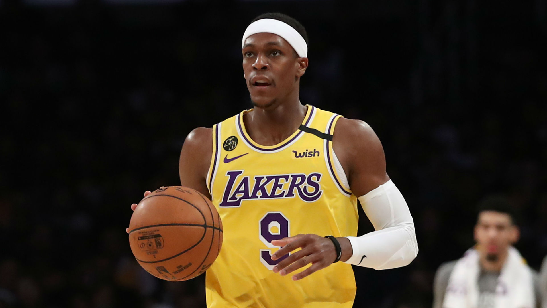 Rajon Rondo is facing up to two months out after fracturing his thumb during a Los Angeles Lakers practice on Sunday.