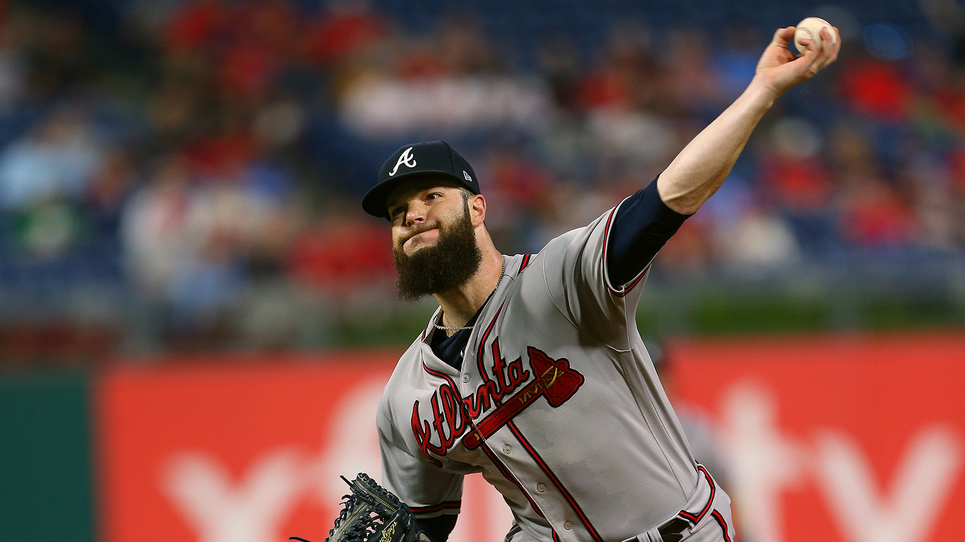 Keuchel tossed six innings of one-run ball in the Braves' 3-1 win over the Phillies on Wednesday.