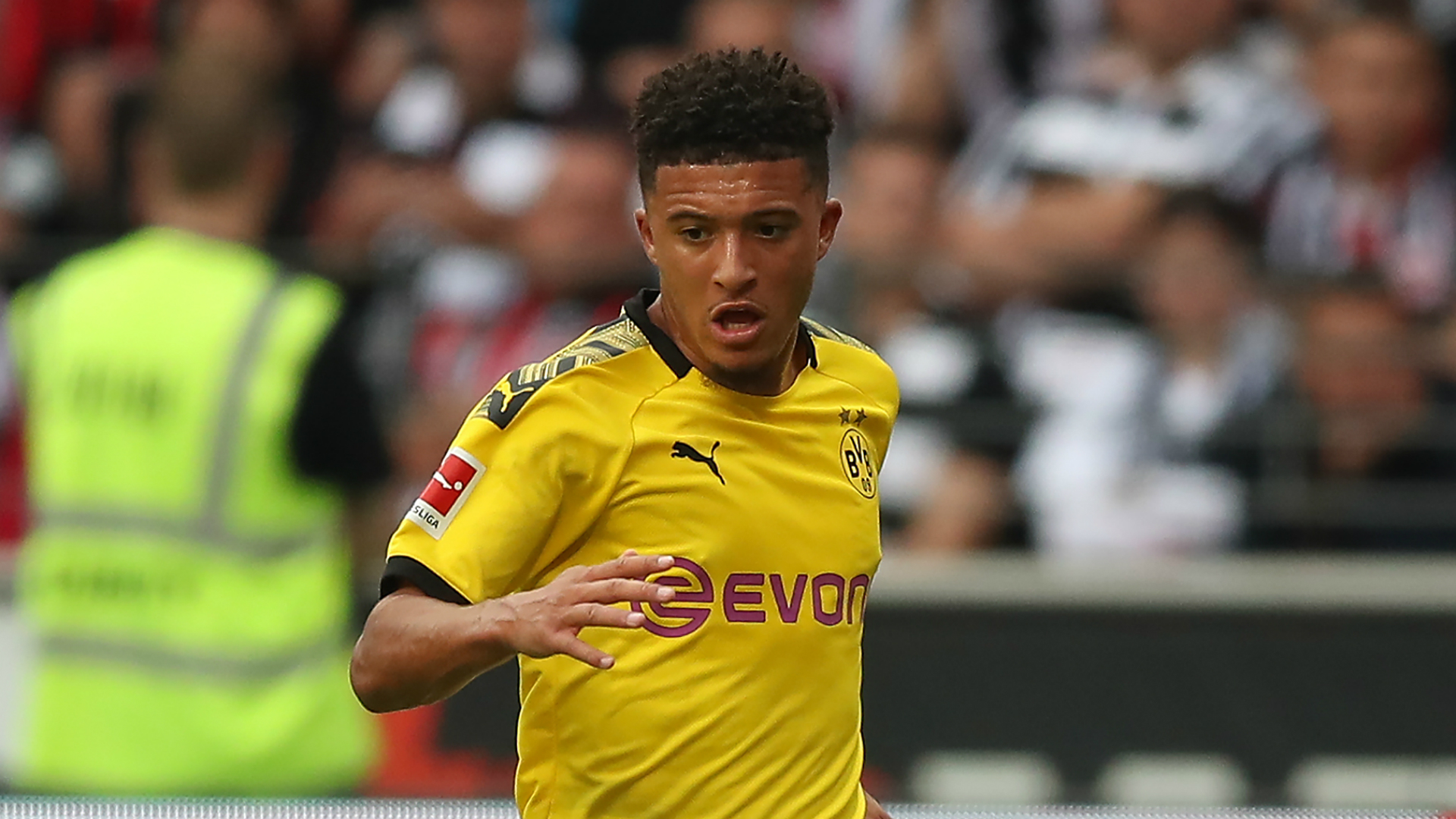 Jadon Sancho was benched for Borussia Dortmund's last league outing and boss Lucien Favre wants to continue protecting the youngster.