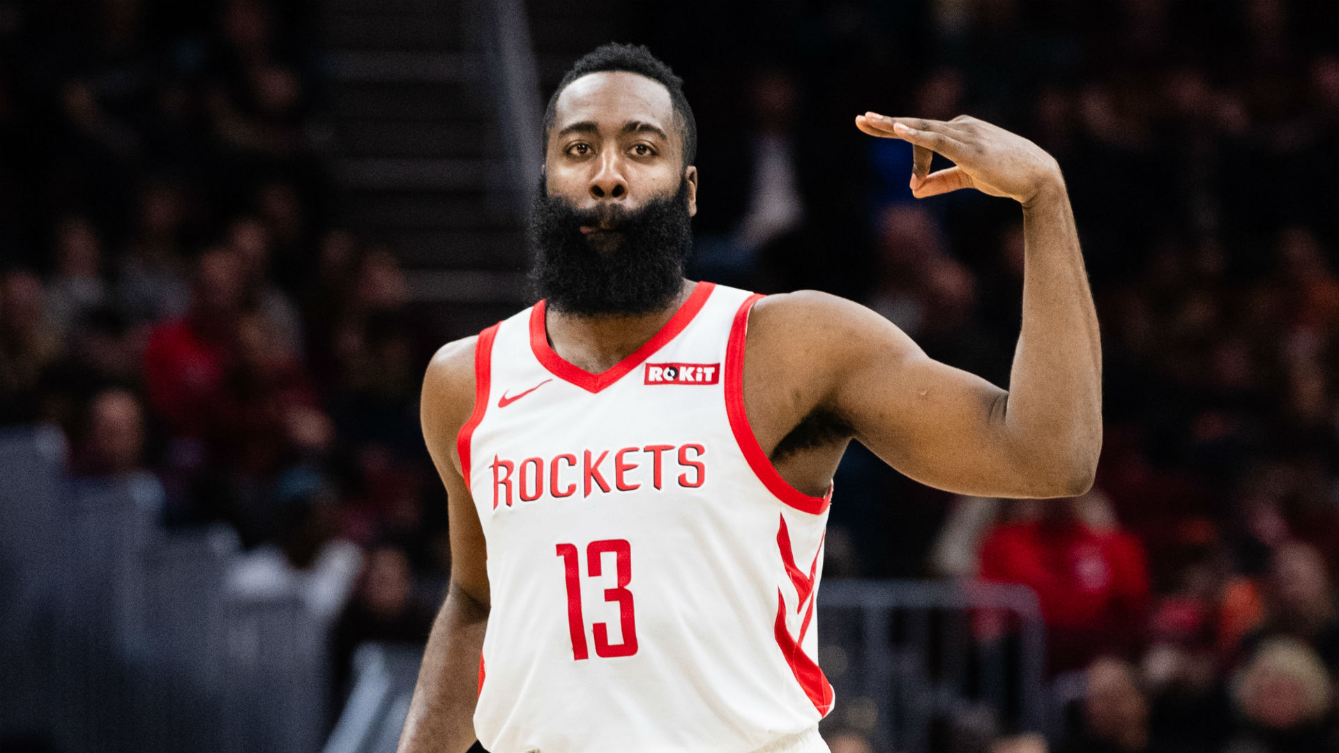 James Harden was named MVP last season and the Houston Rockets guard's numbers in 2018-19 are even more impressive.