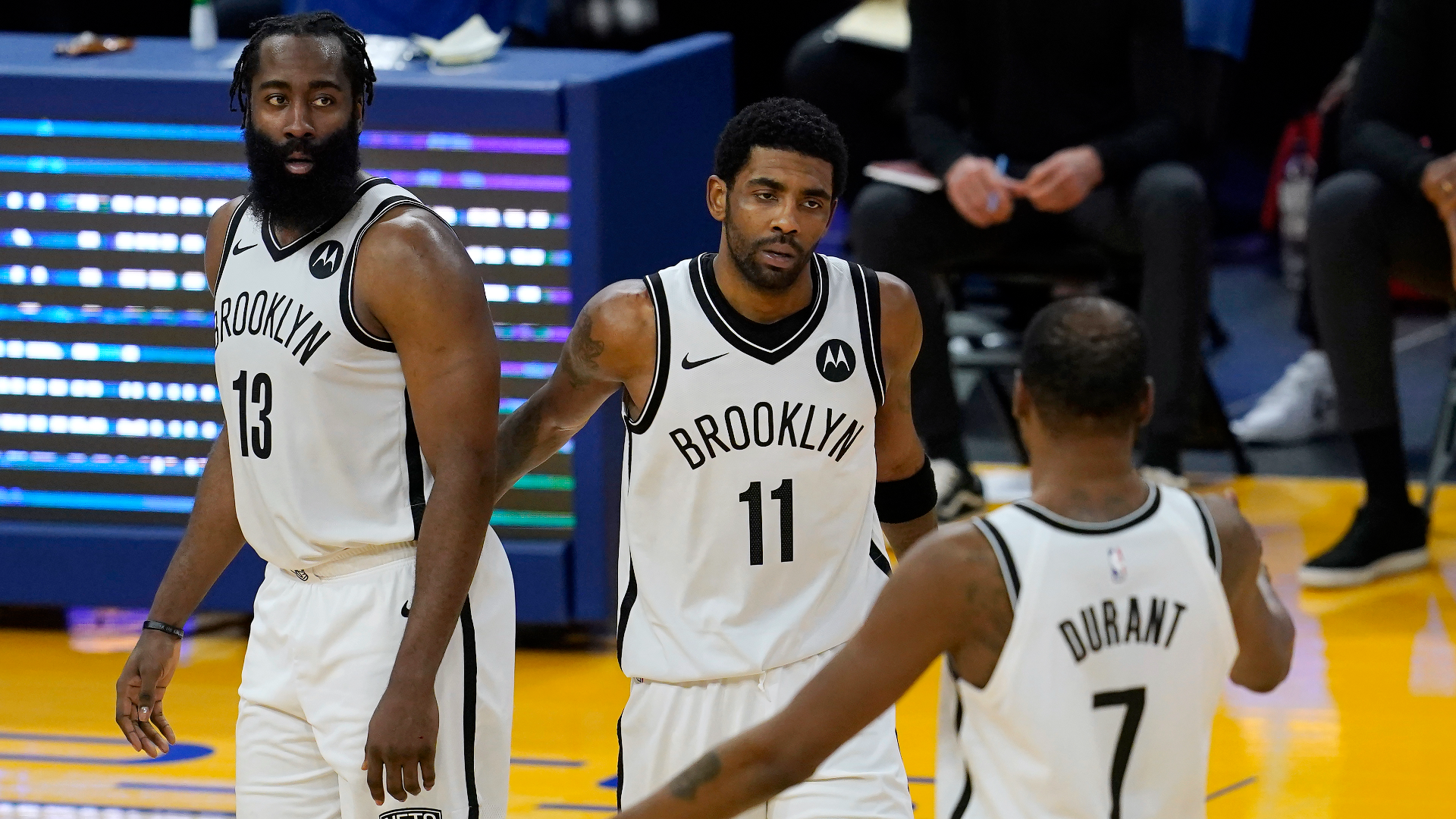 Kevin Durant has already signed an extension with the Brooklyn Nets and they are bullish on sealing deals for James Harden and Kyrie Irving.
