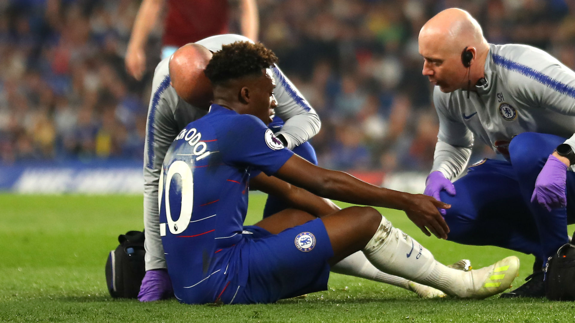 Callum Hudson-Odoi is thought to have suffered a serious Achilles tendon injury on Monday and he believes his season is over.