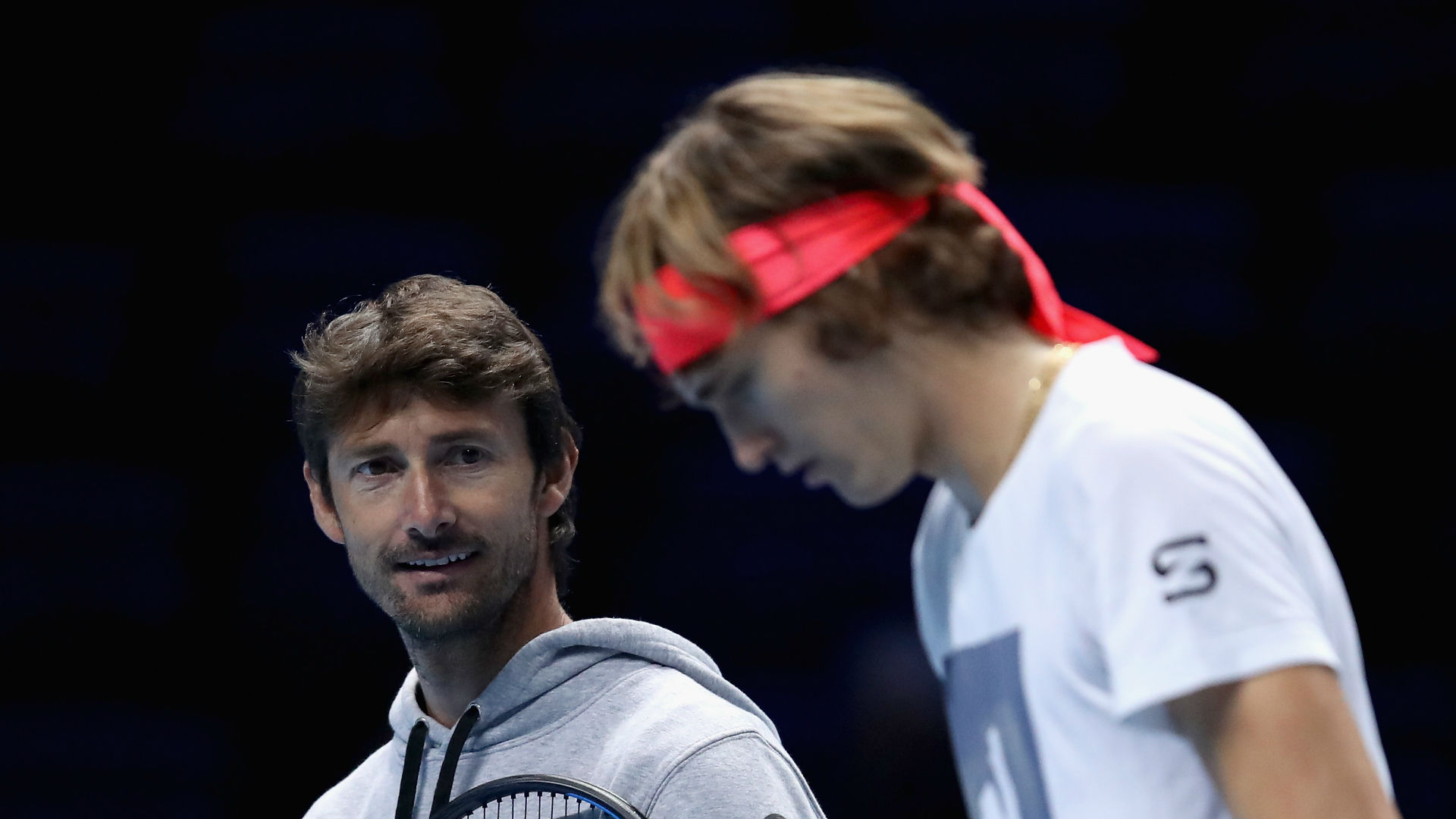 An argument at the Australian Open resulted in Juan Carlos Ferrero leaving Alexander Zverev's coaching team, the German has confirmed.