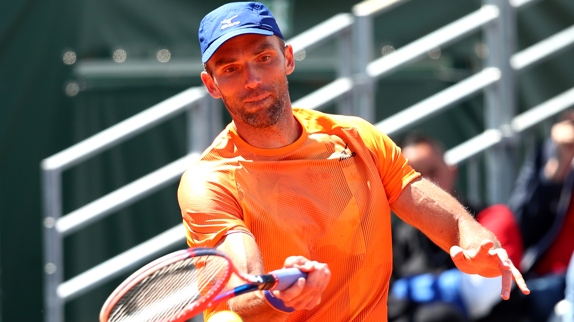 Ivo Karlovic, the 2016 winner, was unable to get through his opener at the Hall of Fame Tennis Championships.