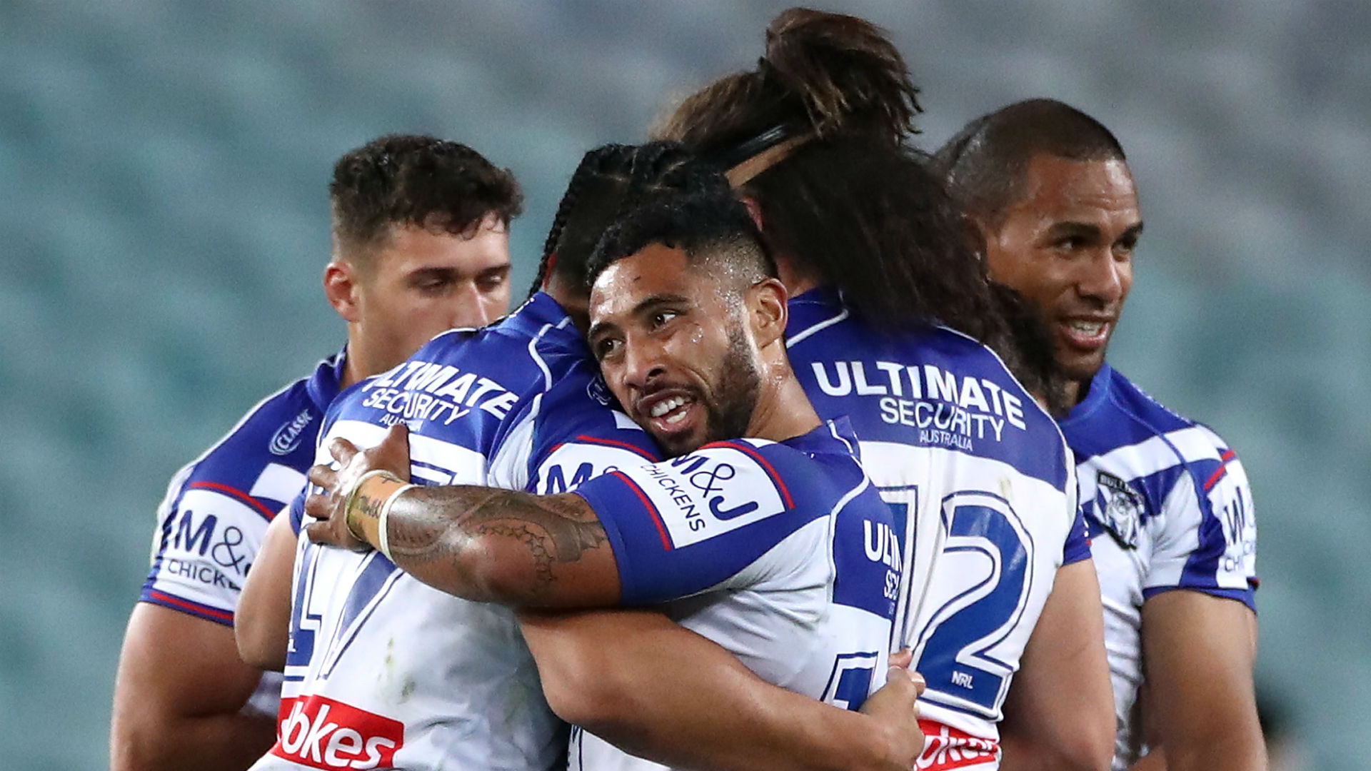 South Sydney Rabbitohs were left stunned by a brilliant start from NRL strugglers Canterbury Bulldogs in Thursday's clash.