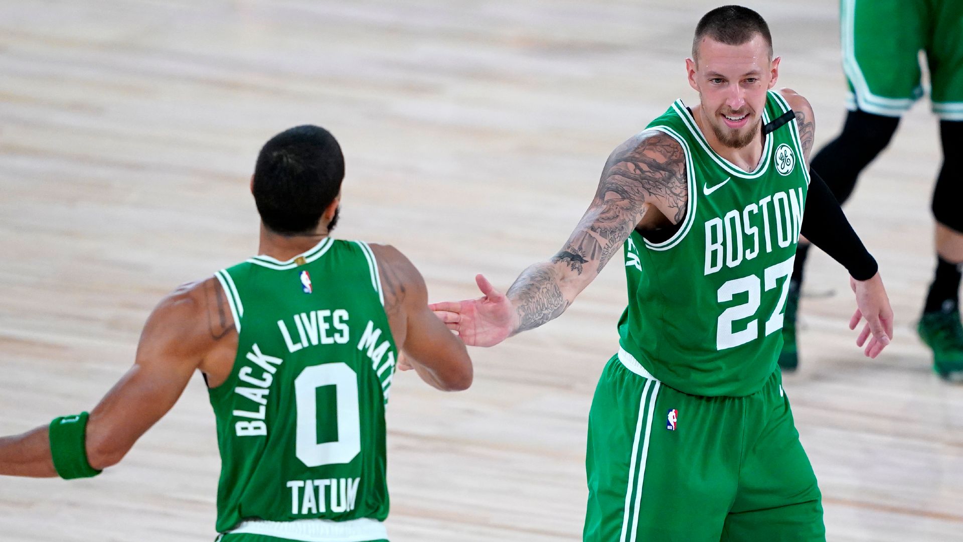 Another even team performance saw the Boston Celtics comprehensively beat the Toronto Raptors.