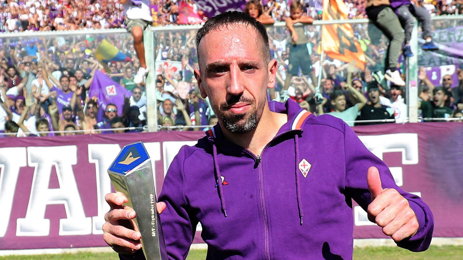 Having been highly impressive in Serie A this season, Franck Ribery could not be happier with his move to Fiorentina.