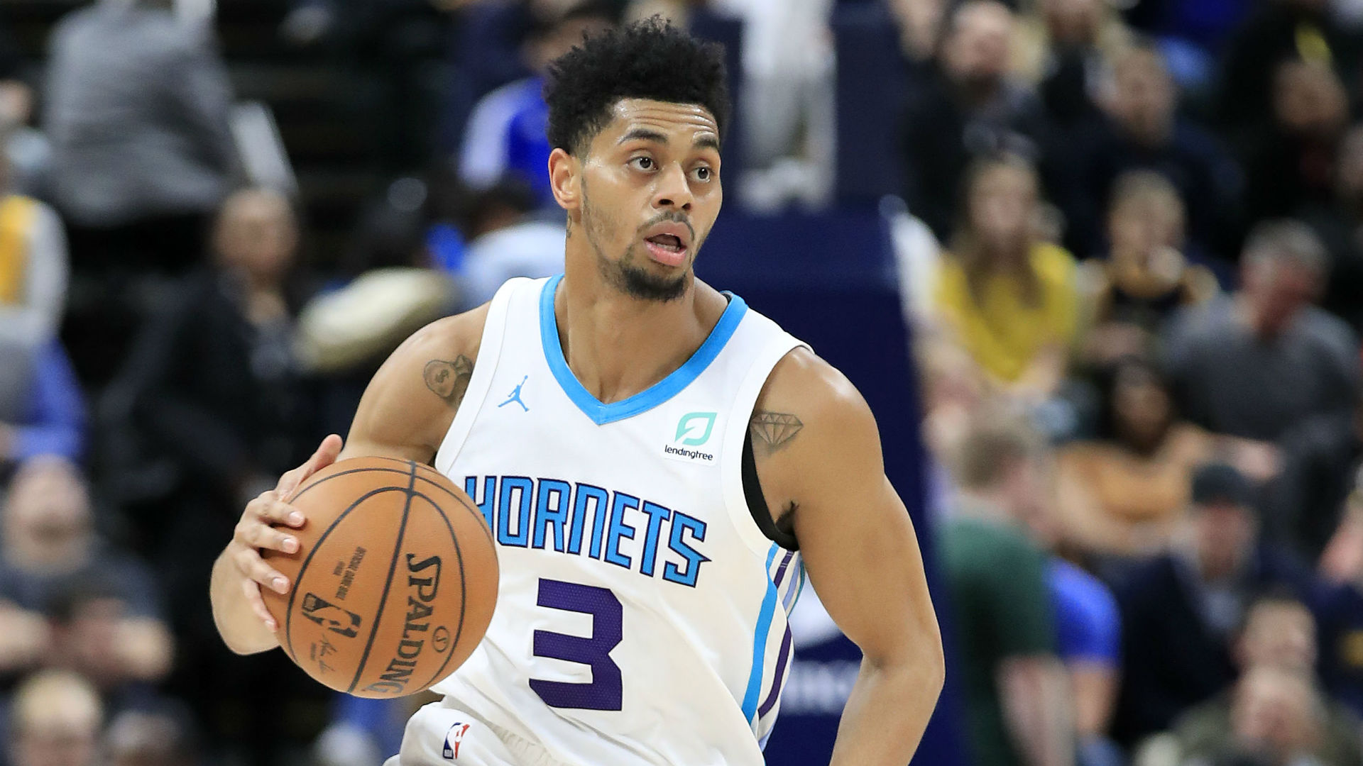 After sinking a buzzer-beater from beyond half-court to beat the Toronto Raptors, Charlotte Hornets swingman Jeremy Lamb was left astounded.