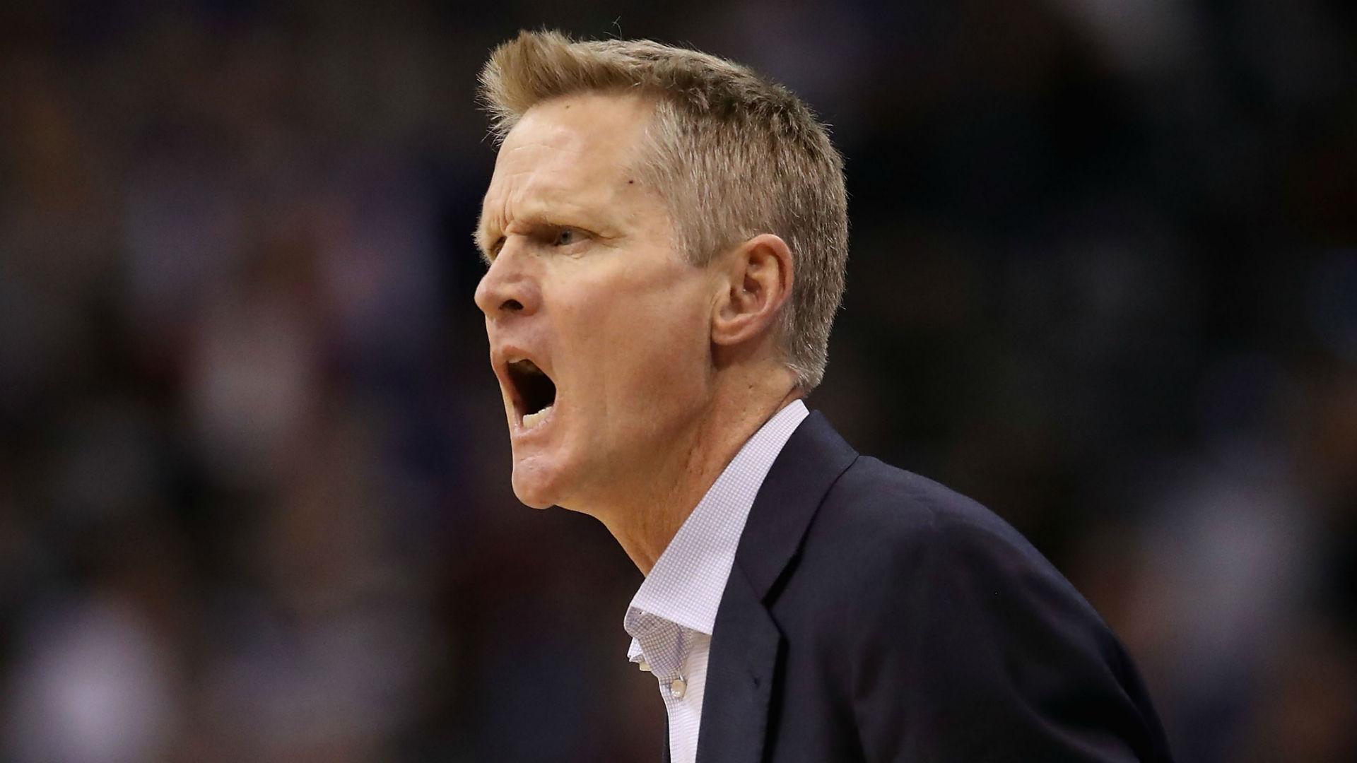 Steve Kerr was fined by the NBA after his outburst during the Golden State Warriors' loss to the Portland Trail Blazers.