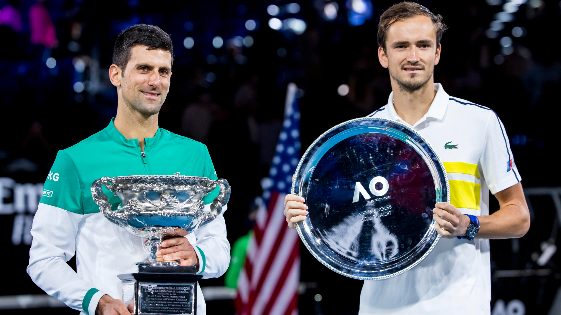Novak Djokovic and Rafael Nadal have won 10 of the past 11 grand slams as the greats continue to dominate.
