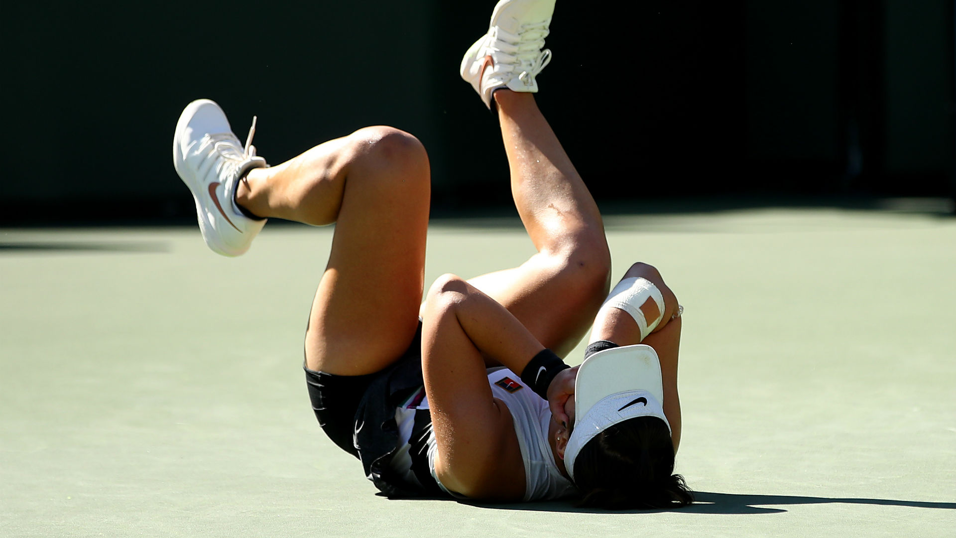 Bianca Andreescu was in disbelief after defeating Angelique Kerber at Indian Wells, securing the teenager her first WTA Tour title.