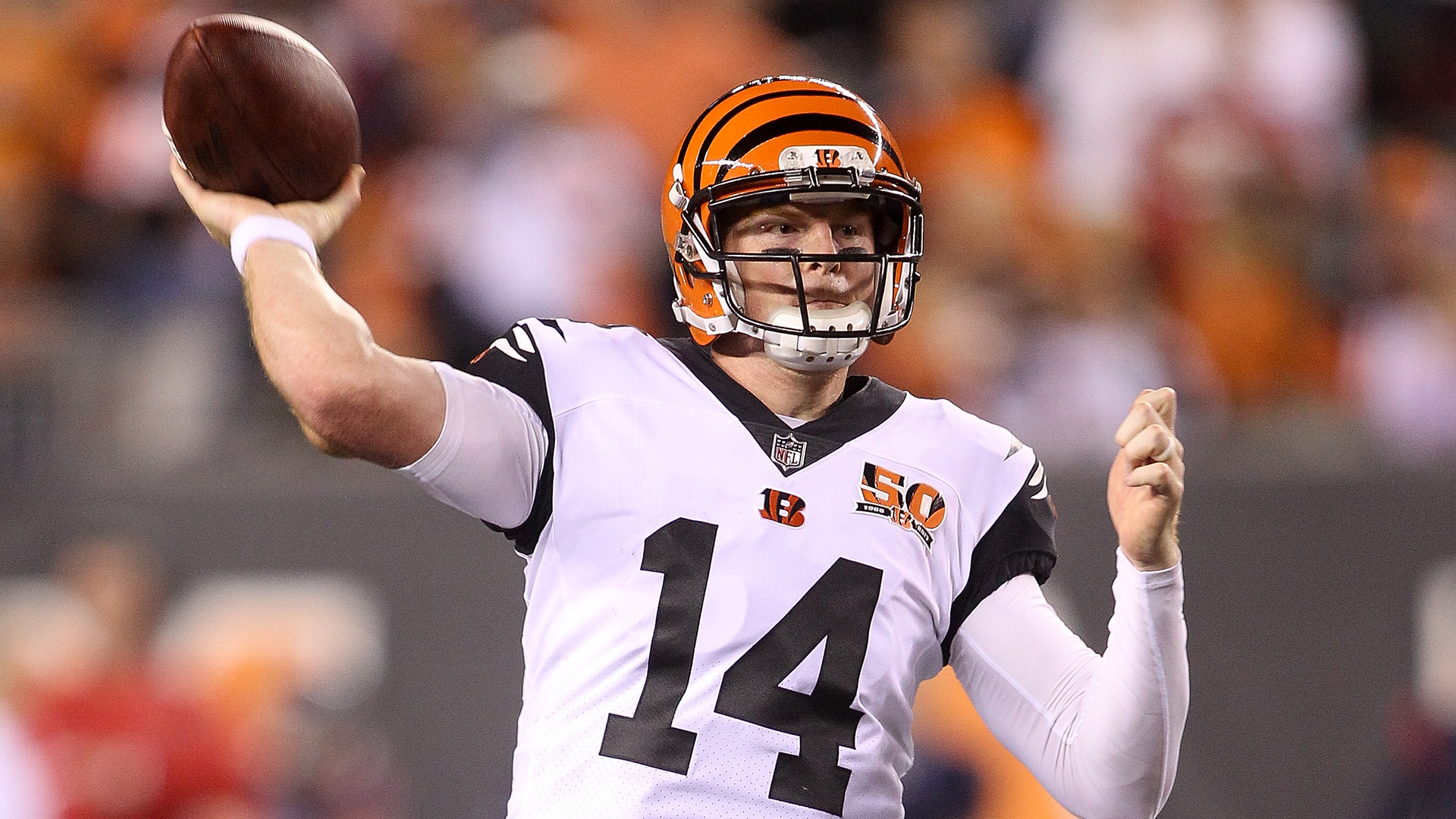 Andy Dalton is only focused on winning as the Cincinnati Bengals eye the NFL playoffs.