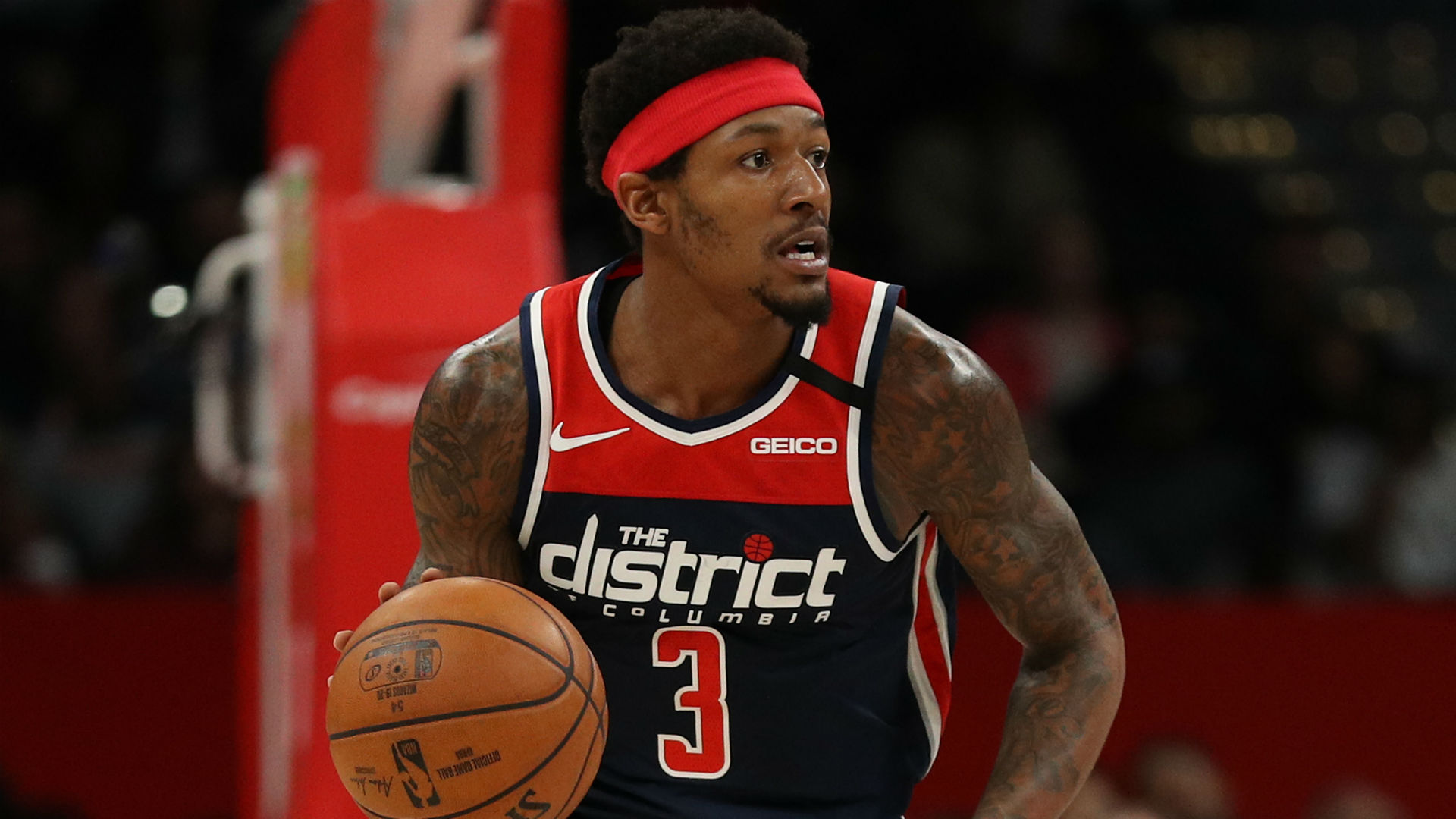 The Washington Wizards will have to do without guard Bradley Beal when they return to the court in Orlando.