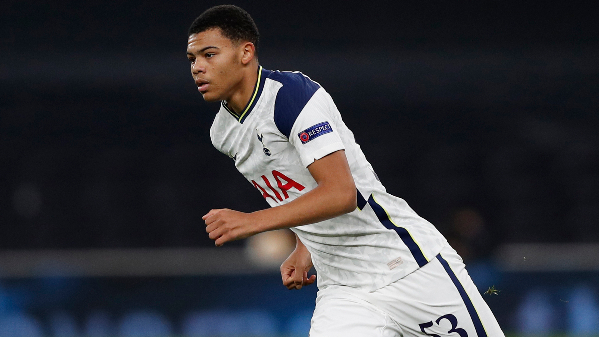 Dane Scarlett made his fourth senior appearance for Tottenham against Wolfsberger and earned huge praise from his manager.