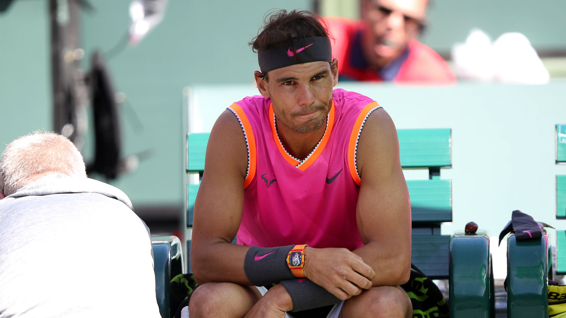 Just hours before he was set to face Roger Federer at the Indian Wells Masters, Rafael Nadal has withdrawn from the tournament.