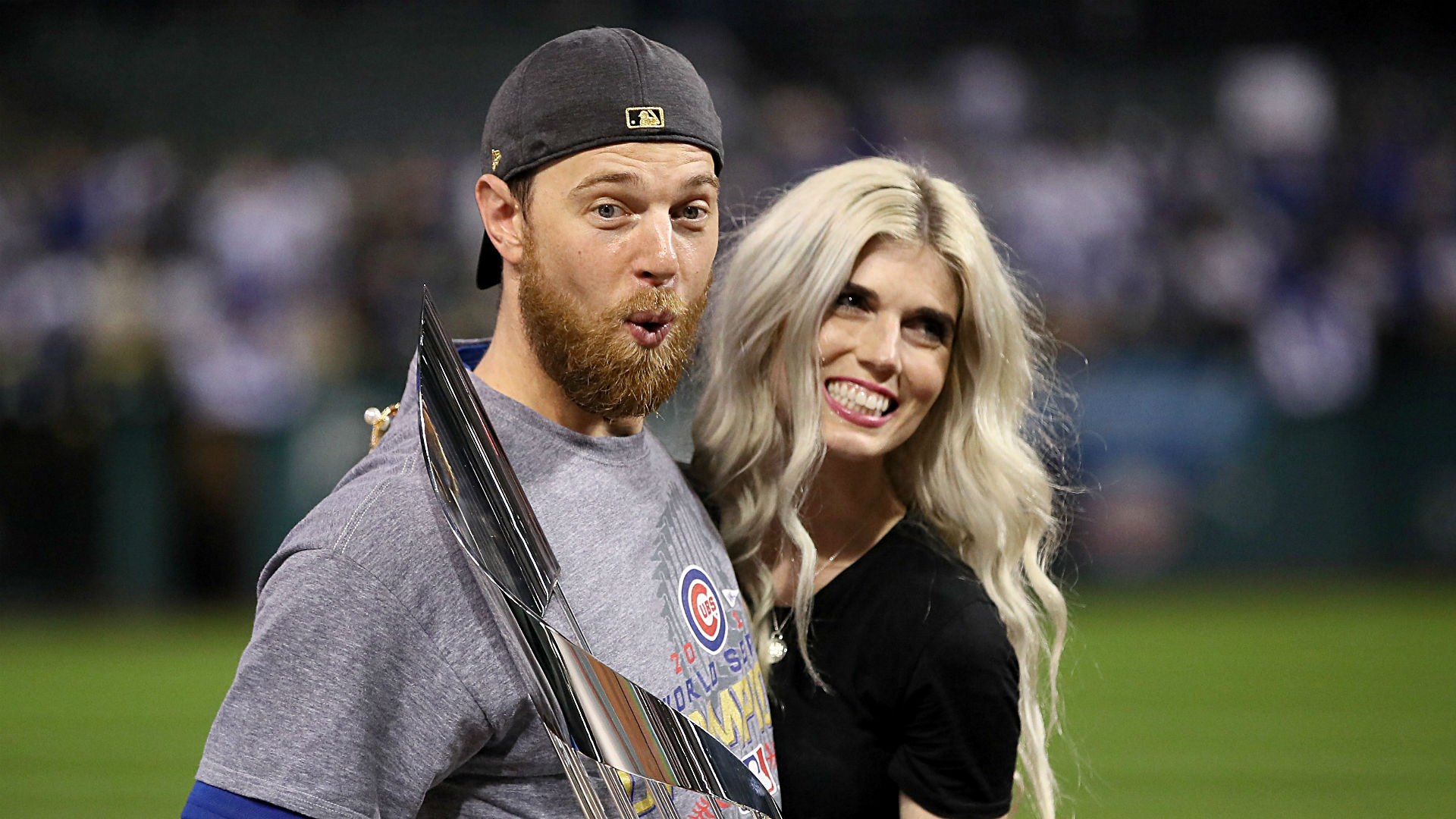 Zobrist's wife filed for divorce Monday, though Zobrist was placed on the restricted list by the Cubs last week.