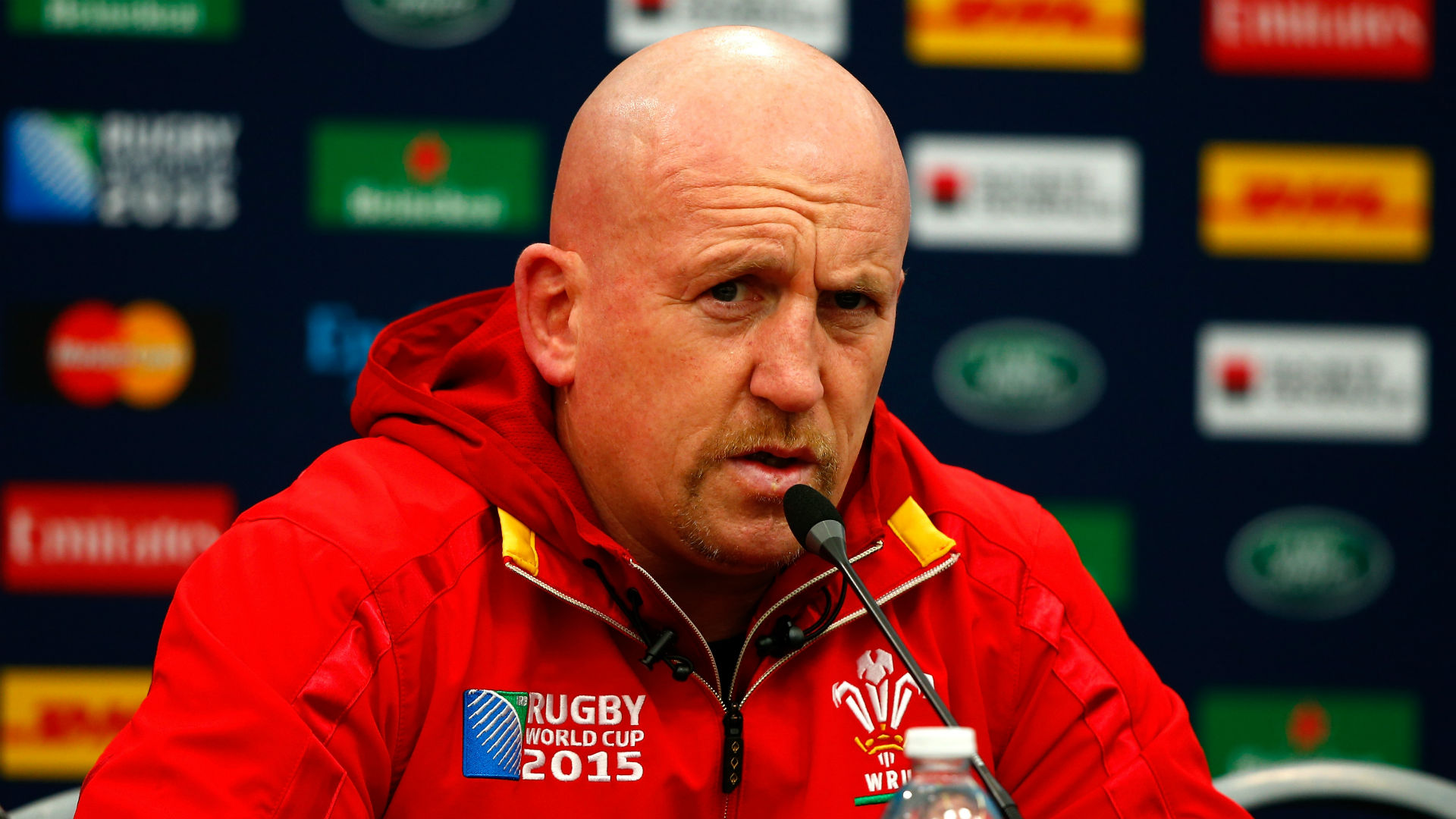 Wales coach Shaun Edwards has urged focus on this year's World Cup and not his next career move following comments by Wayne Pivac.