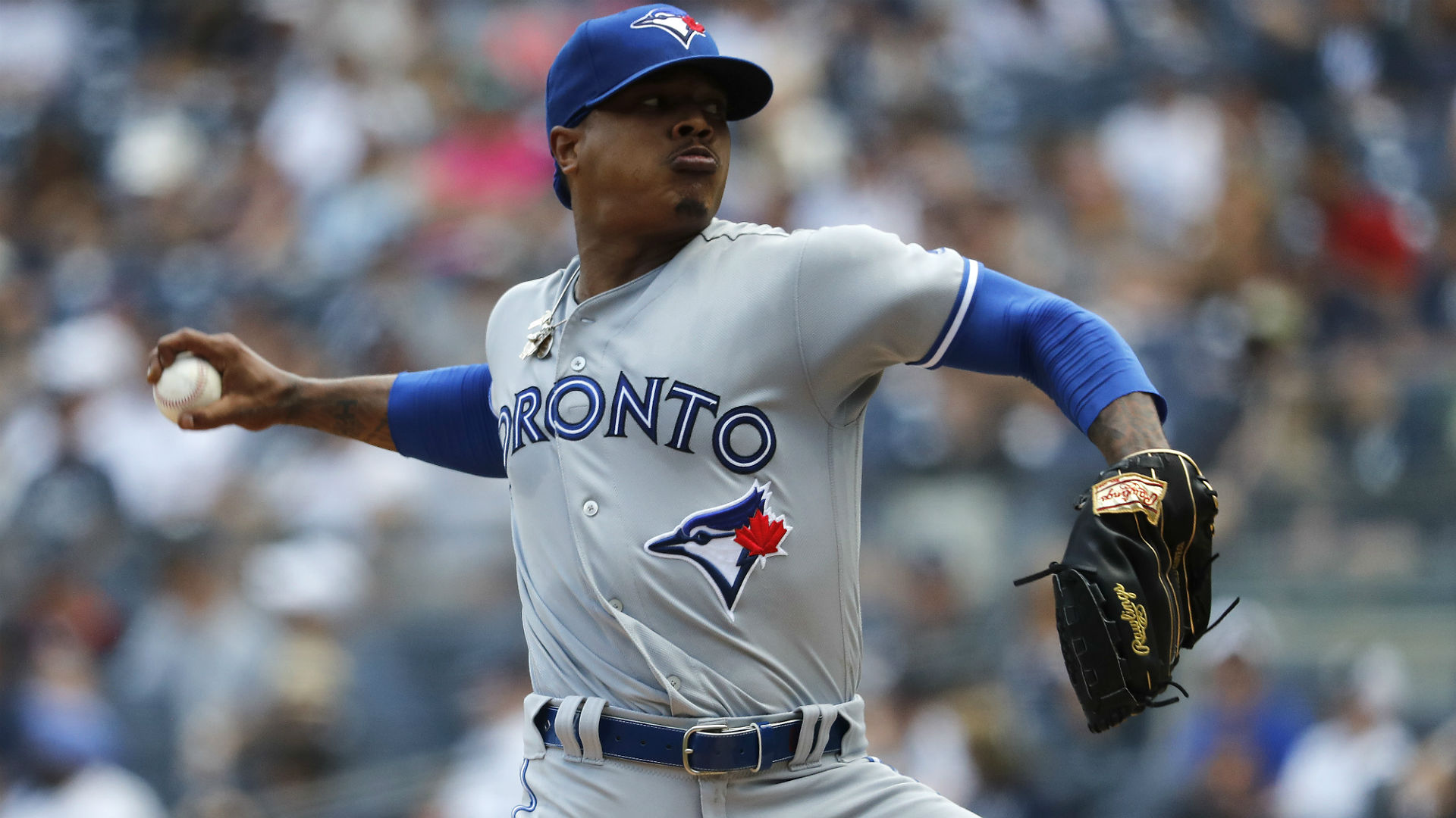 “I’m truly focused on pitching for the Toronto Blue Jays,” Stroman said. “Whatever happens, happens as far as outside of that."