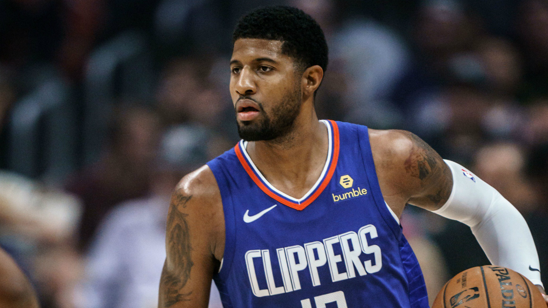 Paul George played his first game for the Clippers in Los Angeles on Saturday and he scored 37 points in just 20 minutes.