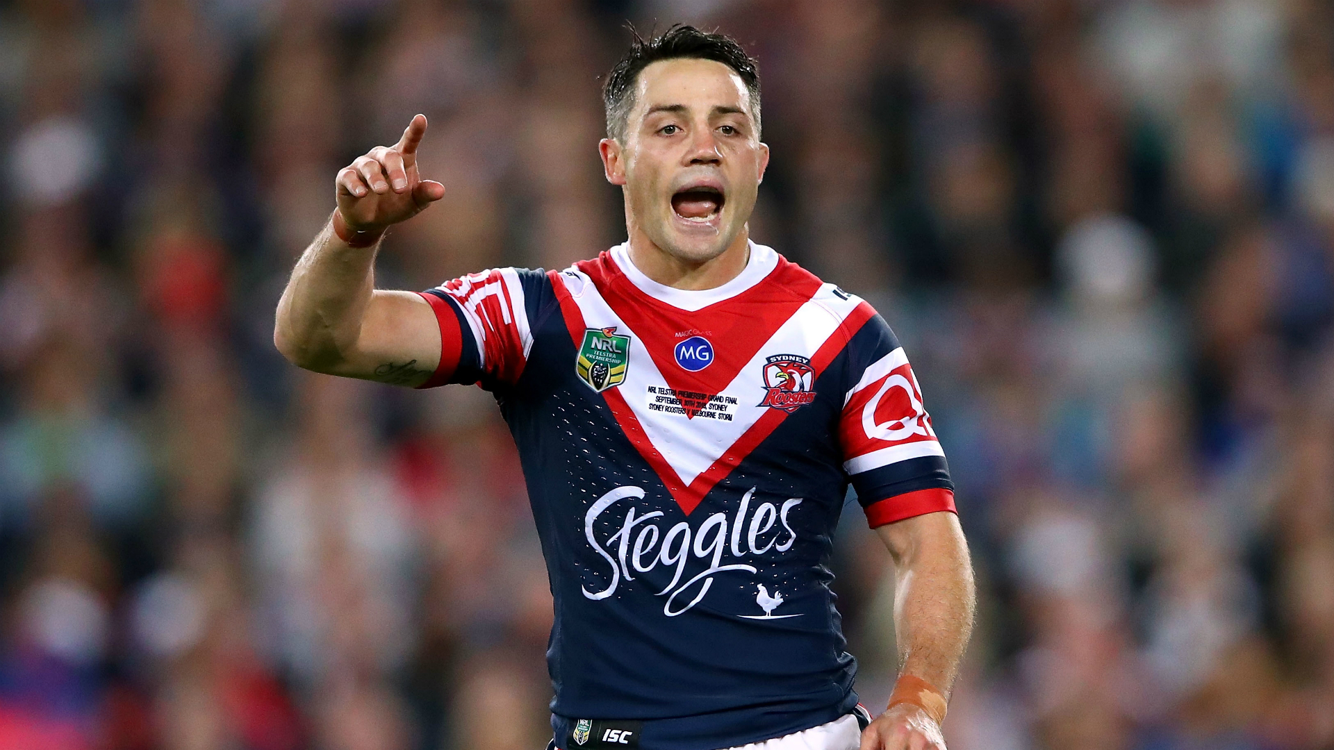 Boyd Cordner and Billy Slater paid tribute to Cooper Cronk after the Sydney Roosters star played through the pain in the Grand Final.