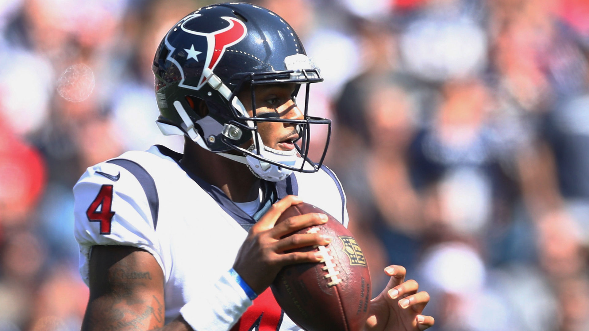 Deshaun Watson suffered a chest injury last week but he is set to face the Buffalo Bills on Sunday.