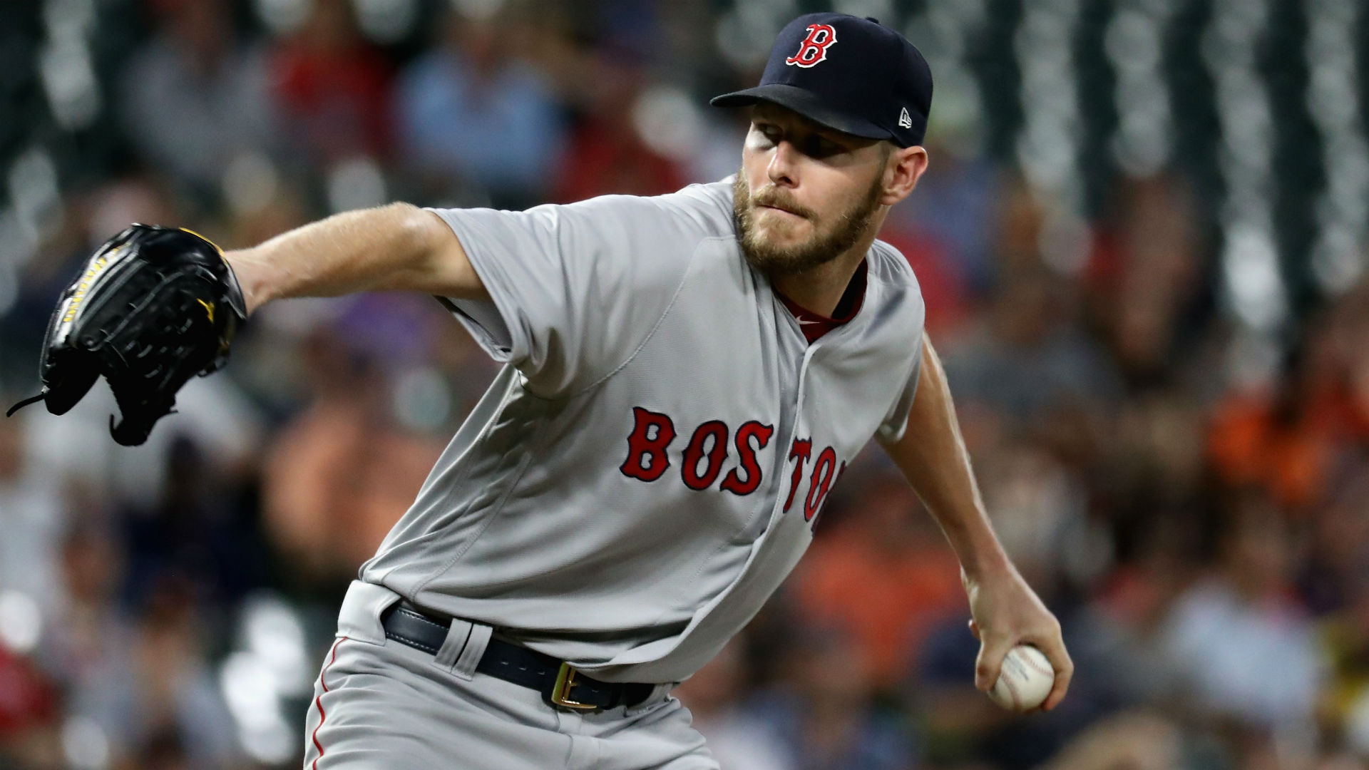Chris Sale was hospitalized with a stomach illness over the weekend and is reportedly still recovering.