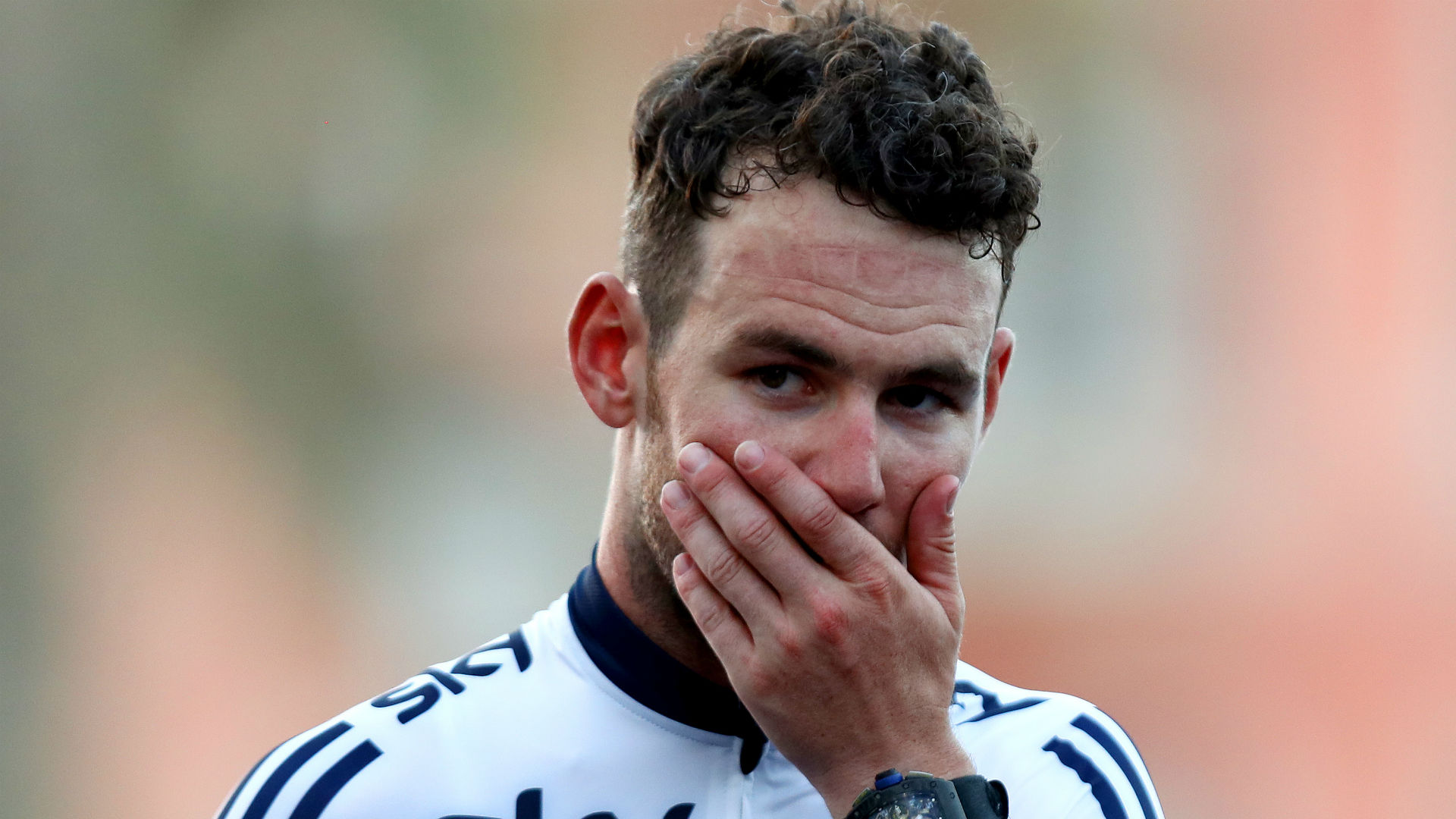 It has been a difficult start to 2018 for Mark Cavendish, who suffered another crash on the opening day of the Tirreno-Adriatico.