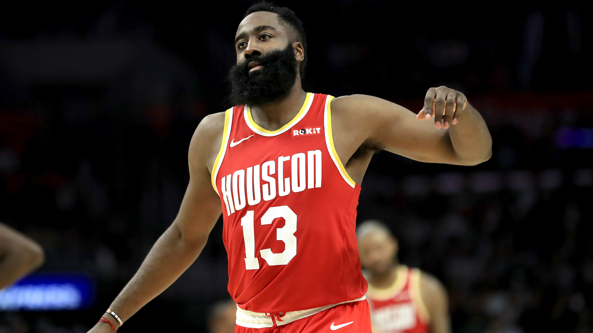 Houston Rockets star James Harden finished with 60 points in a thrashing of the Atlanta Hawks.