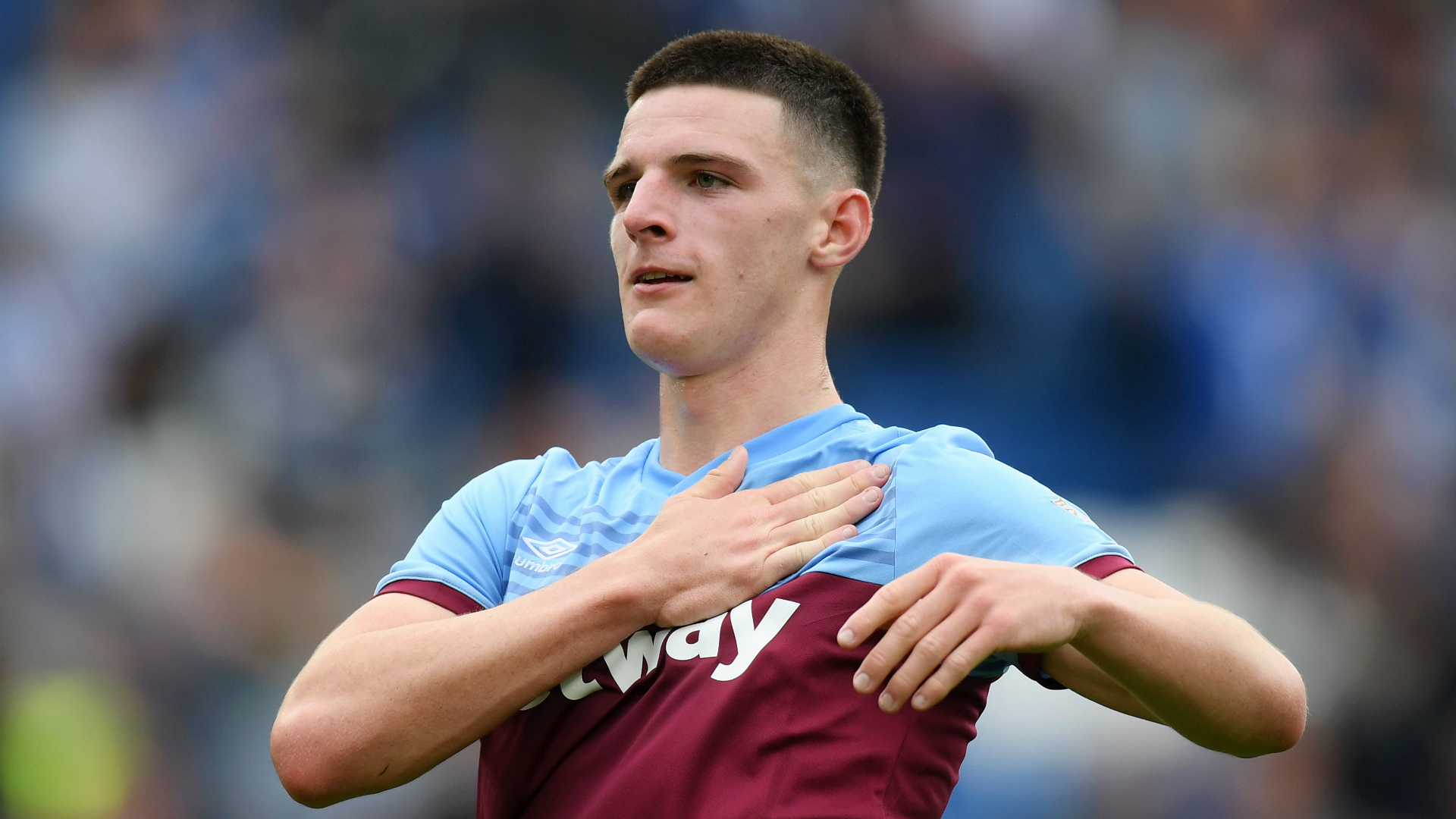 Rumoured Manchester United target Declan Rice is focusing only on West Ham ahead of the clubs' Premier League clash on Sunday.